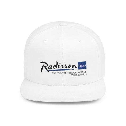 Radisson Blu Flat Bill Snapback – Lightweight, Custom Fit, Premium Quality