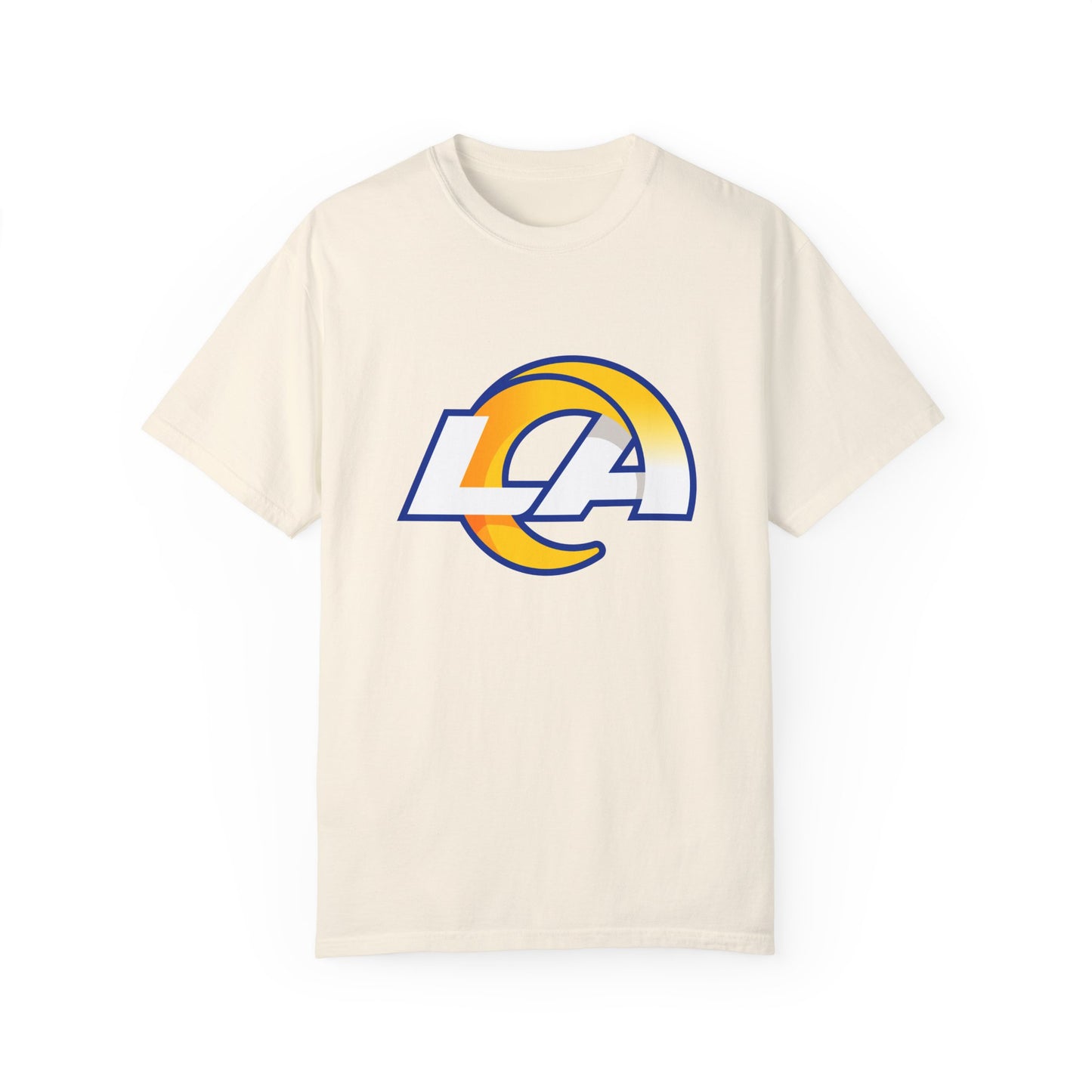 Los Angeles Rams Merchandise Garment-Dyed T-Shirt – Premium Cotton Tee for Customization