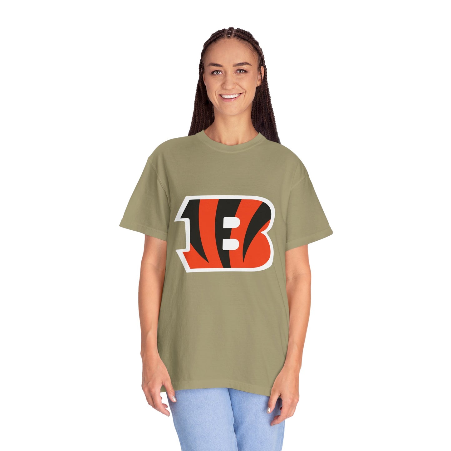 Cincinnati Bengals NFL Garment-Dyed T-Shirt – Premium Cotton Tee for Customization