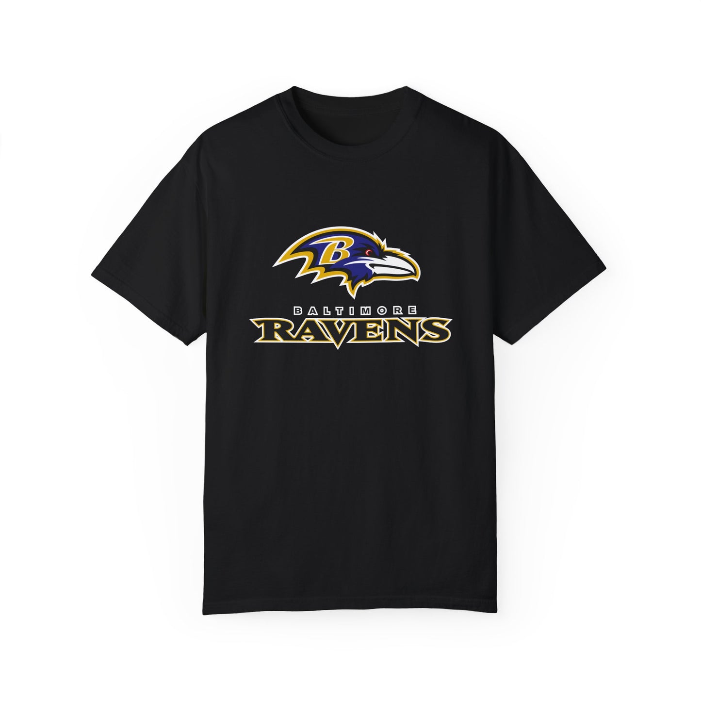 Baltimore Ravens Fan Gifts Garment-Dyed T-Shirt – Premium Cotton Tee for Customization