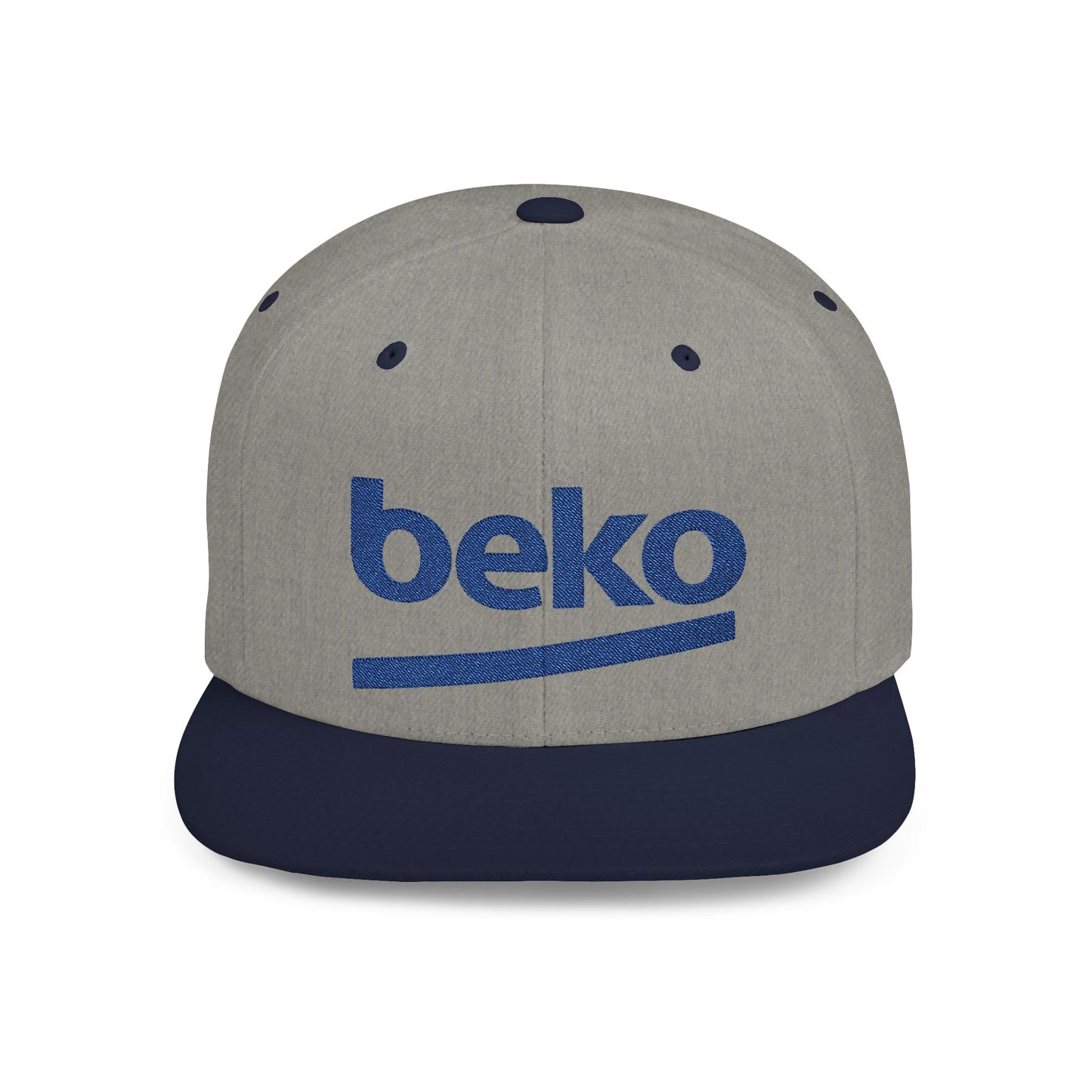 Beko Flat Bill Snapback – Lightweight, Custom Fit, Premium Quality