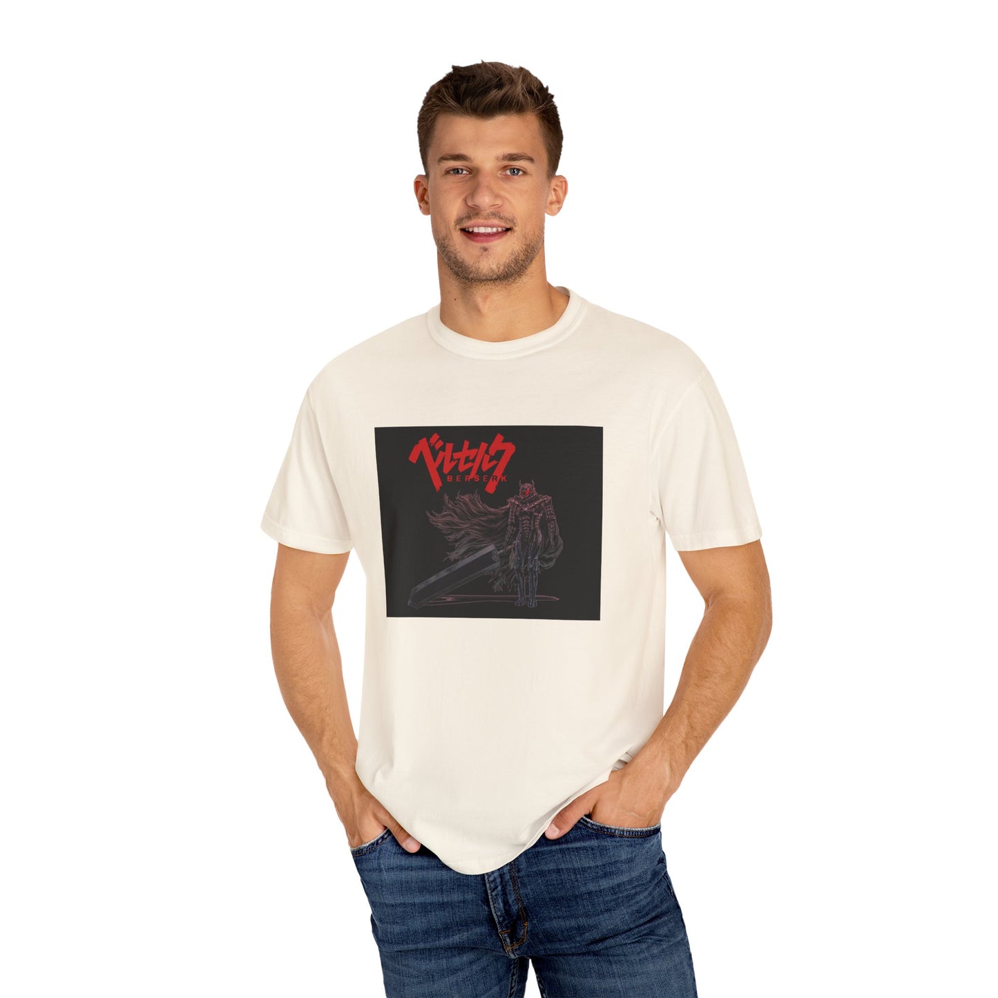 Berserk Berserker Garment-Dyed T-Shirt – Premium Cotton Tee for Customization