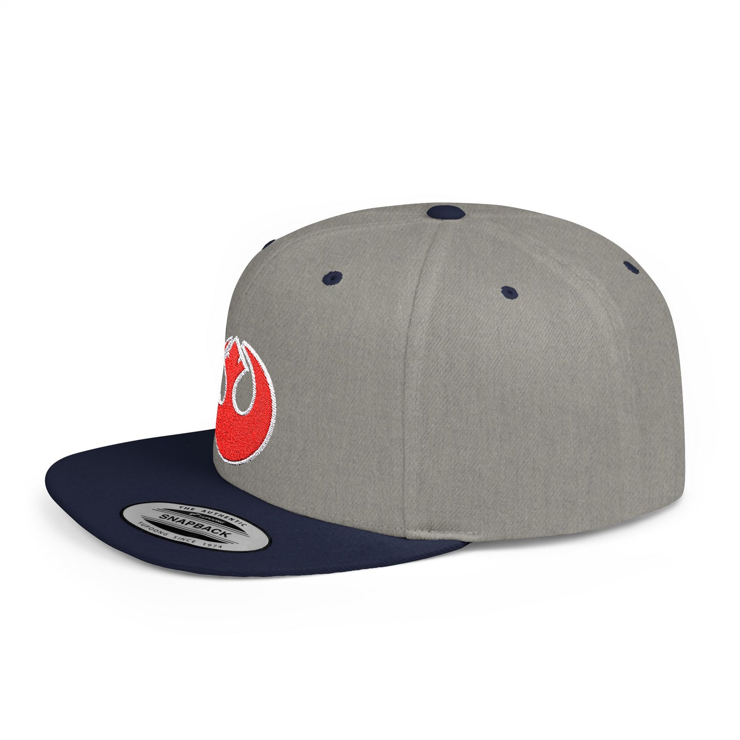 Rebel Alliance Flat Bill Snapback – Lightweight, Custom Fit, Premium Quality