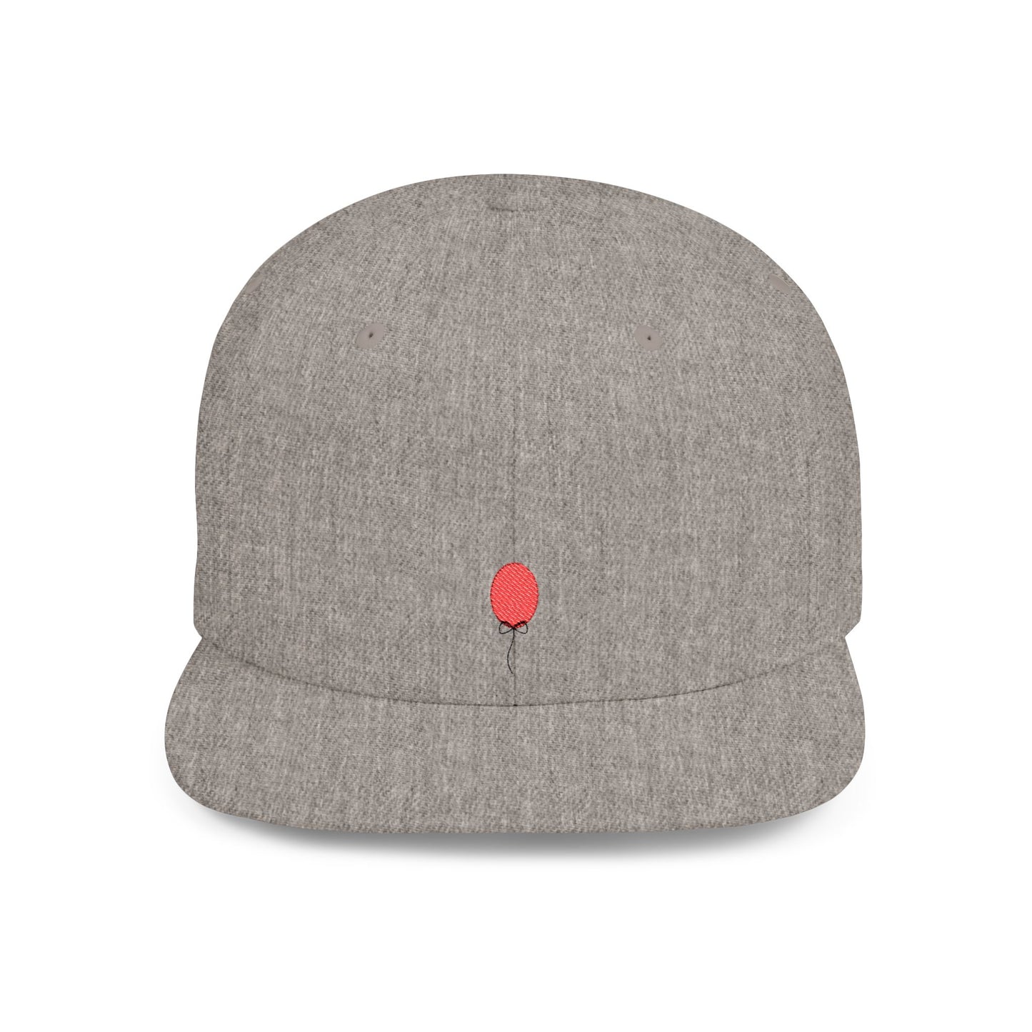 Red Balloon Flat Bill Snapback – Lightweight, Custom Fit, Premium Quality