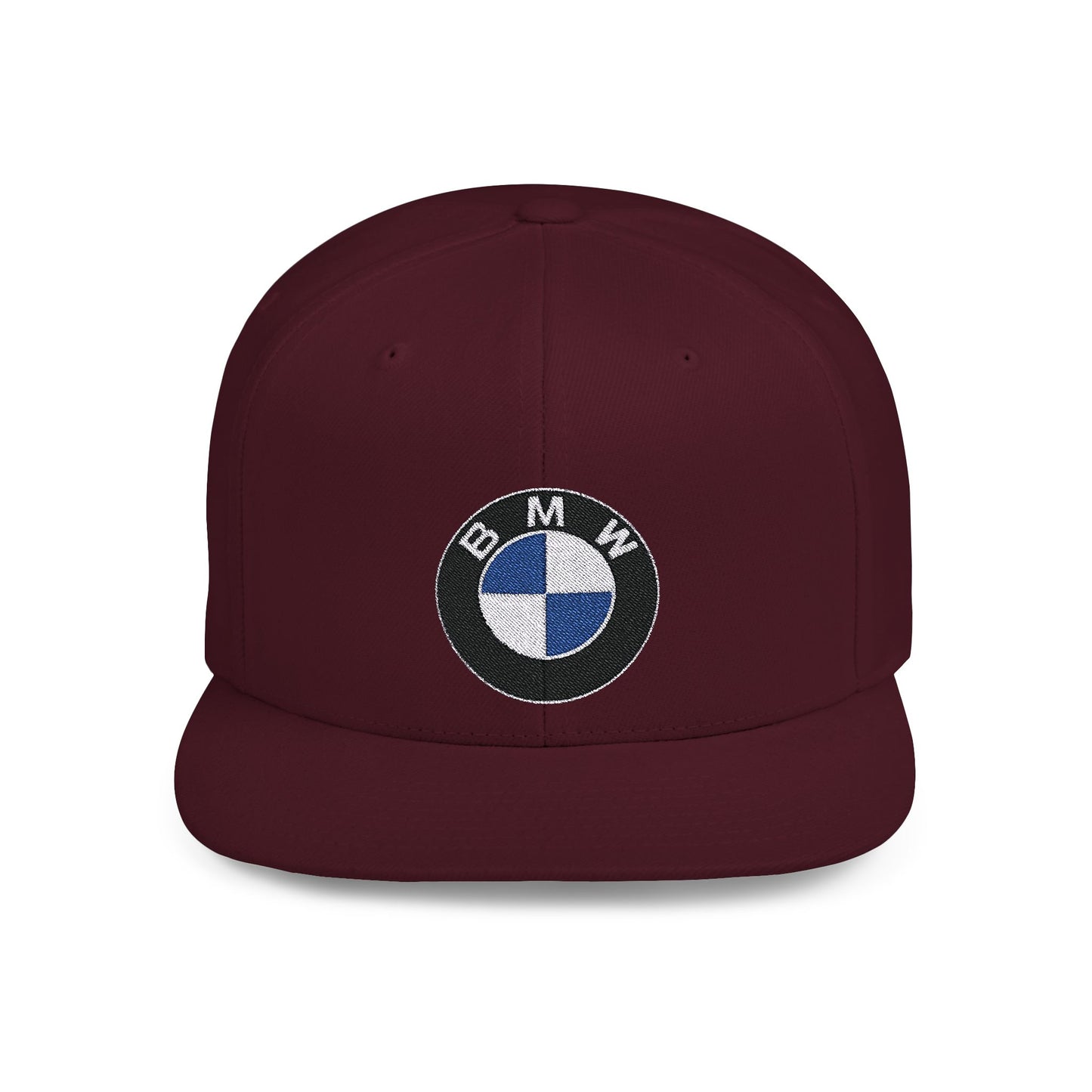 BMW Flat Bill Snapback – Lightweight, Custom Fit, Premium Quality