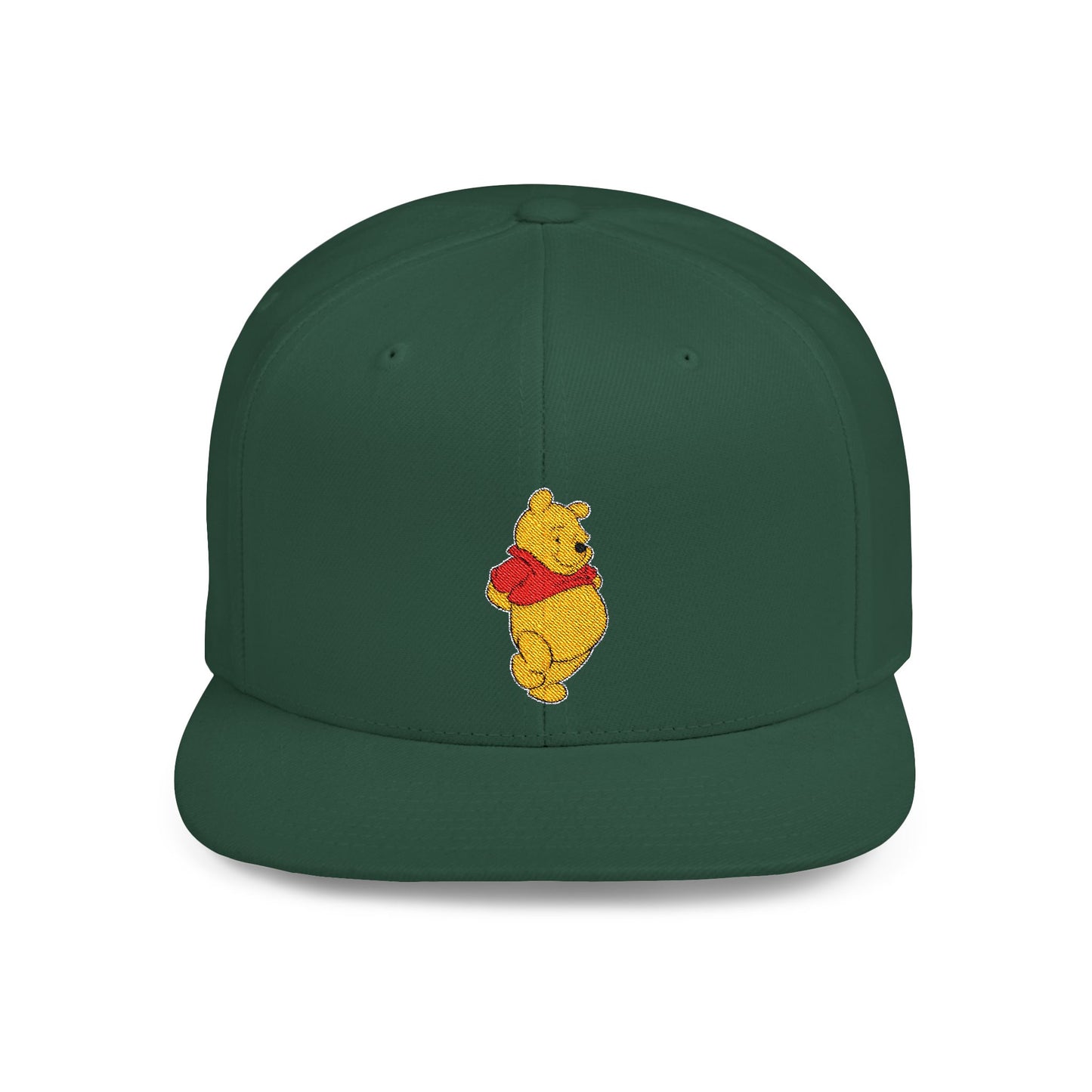 Winnie The Pooh Flat Bill Snapback – Lightweight, Custom Fit, Premium Quality