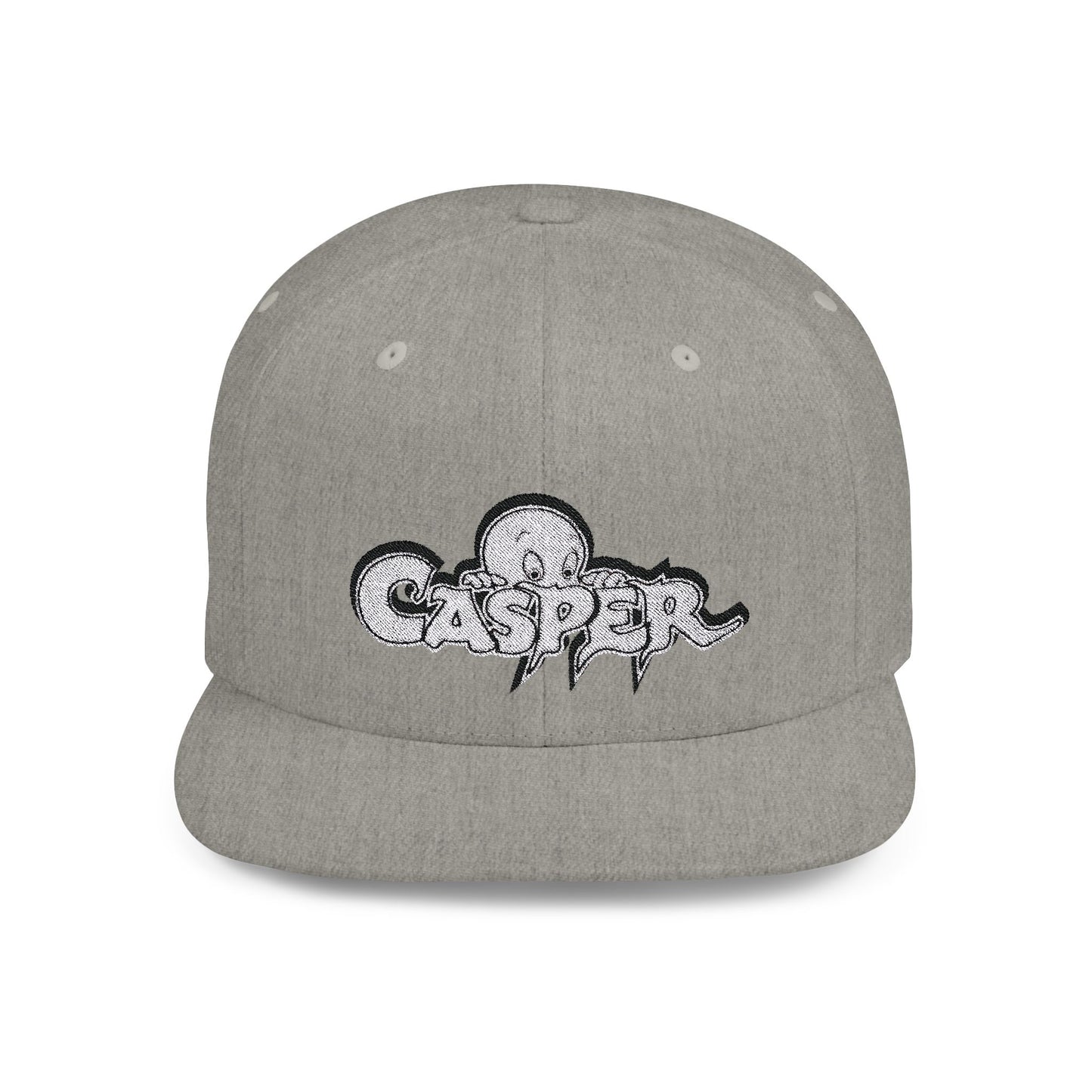 Casper Flat Bill Snapback – Lightweight, Custom Fit, Premium Quality