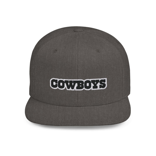 Dallas Cowboys Cowboys Nation Flat Bill Snapback – Lightweight, Custom Fit, Premium Quality