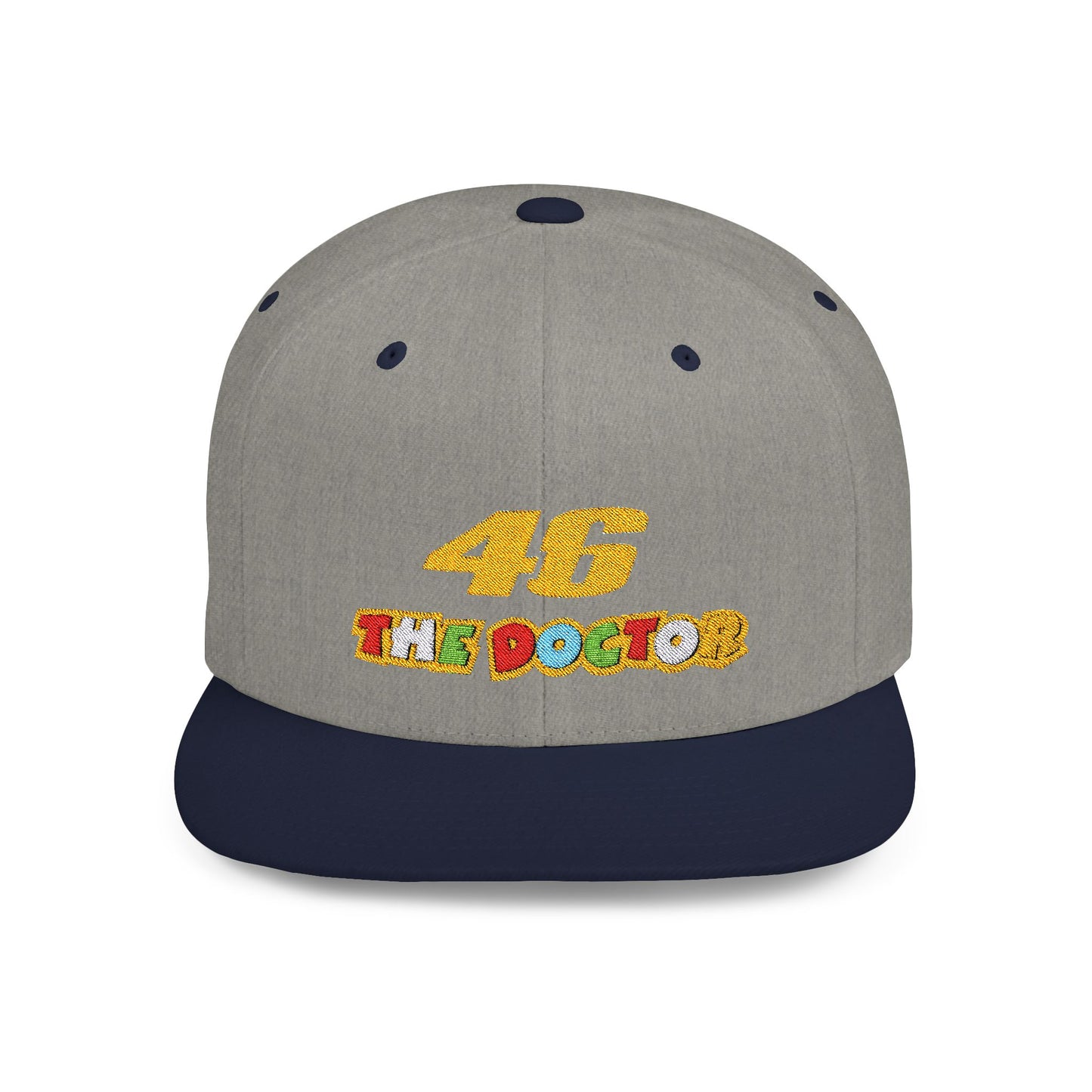 46 The Doctor Flat Bill Snapback – Lightweight, Custom Fit, Premium Quality