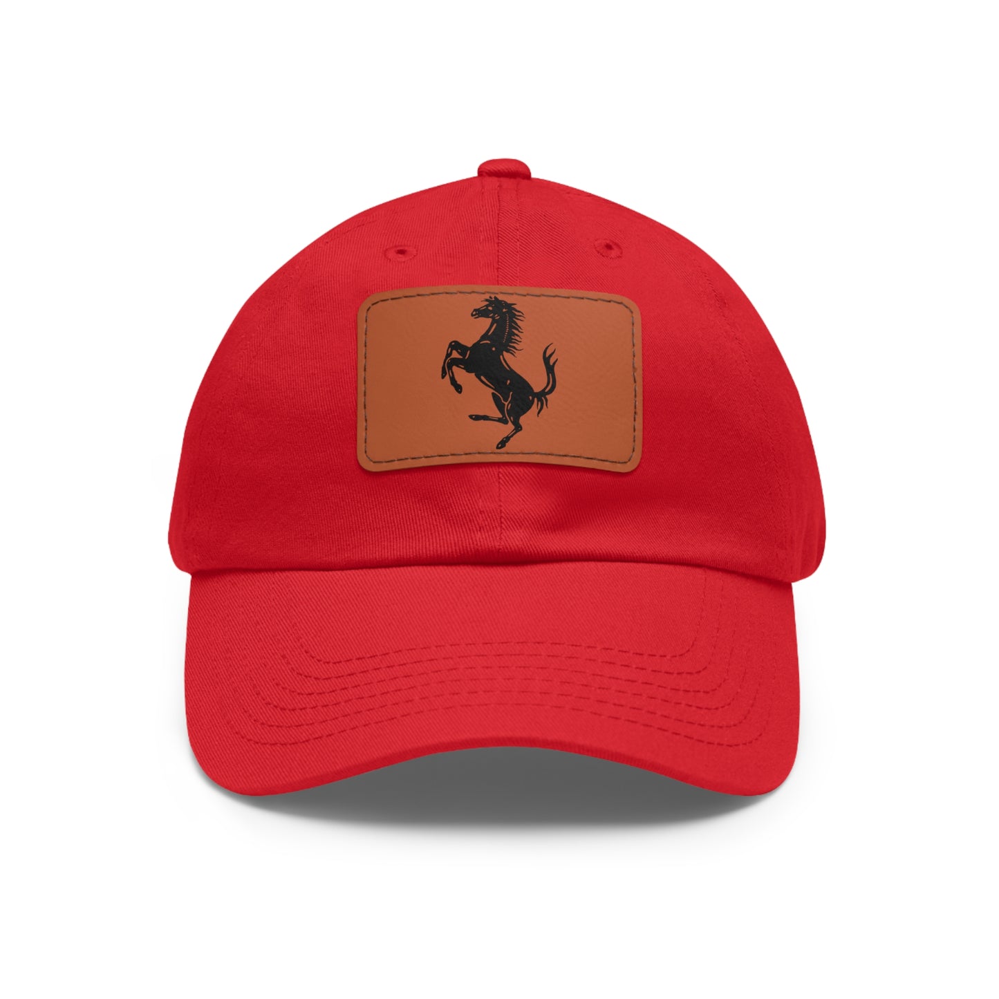 Dad Leather Patch Hat Ferrari World – Timeless Style, Perfect Fit