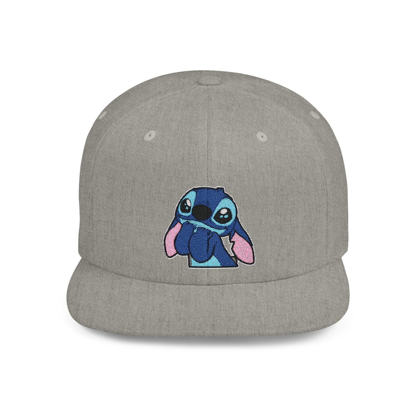 Lilo Stitch Flat Bill Snapback – Lightweight, Custom Fit, Premium Quality