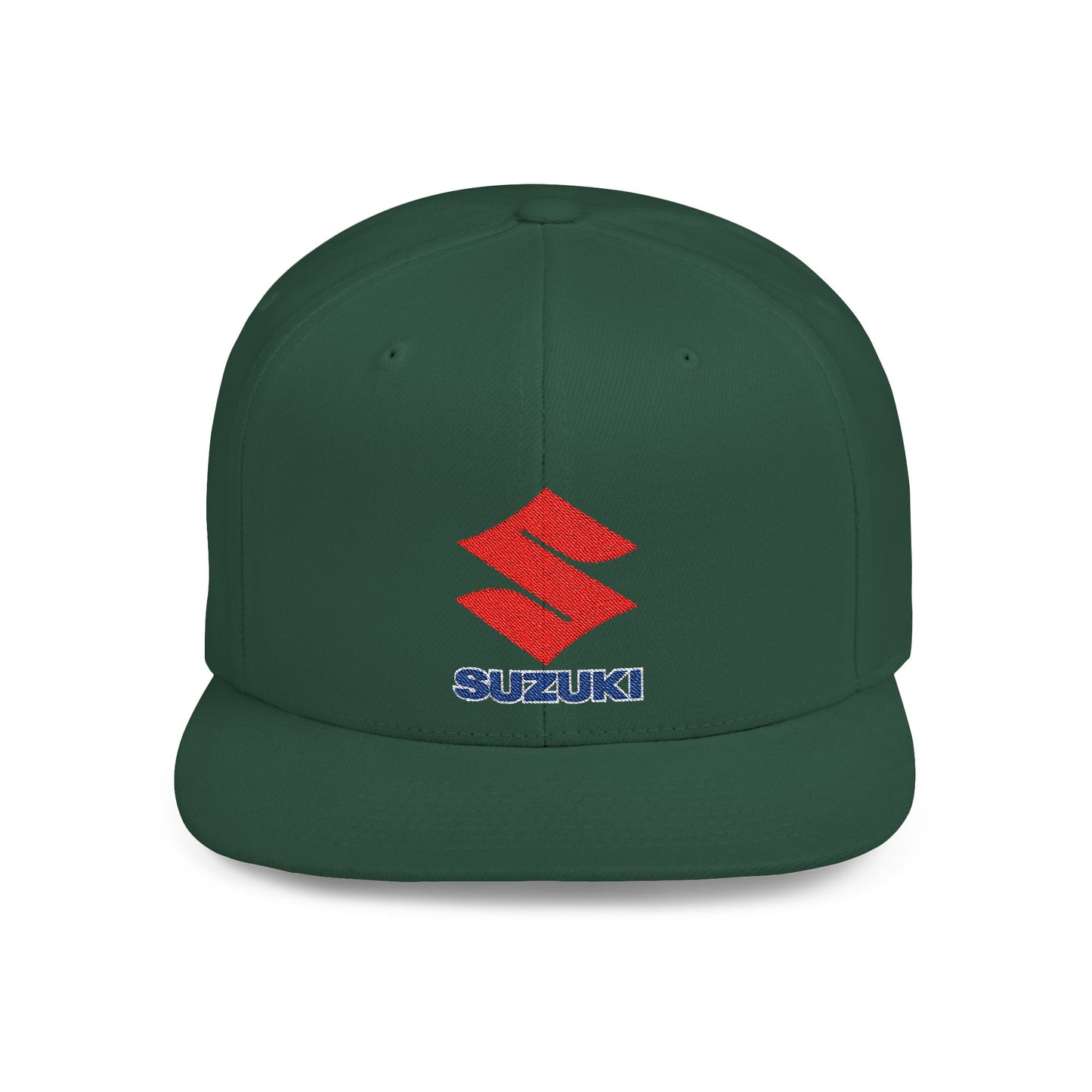 Suzuki Flat Bill Snapback – Lightweight, Custom Fit, Premium Quality