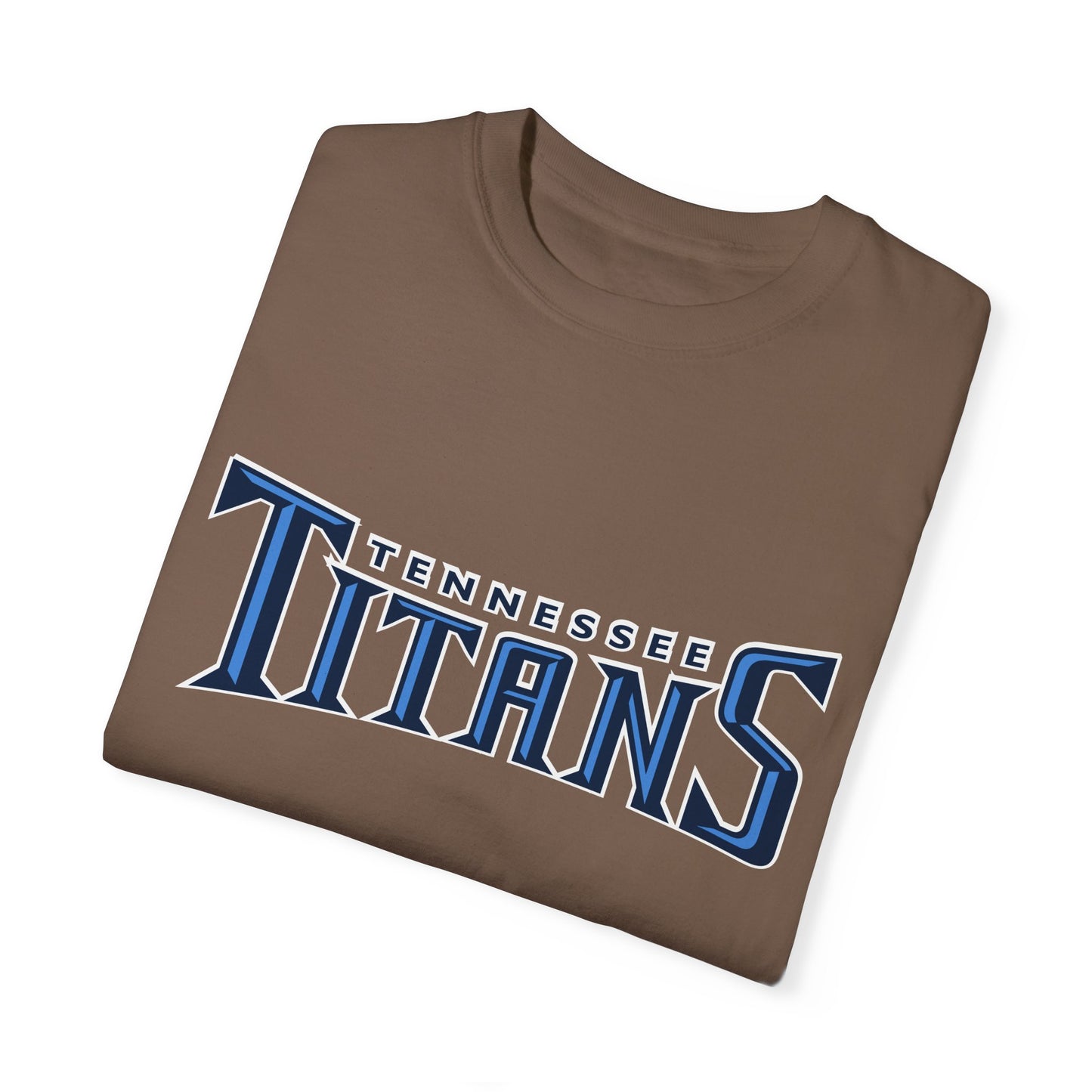 Tennessee Titans Team Merch Garment-Dyed T-Shirt – Premium Cotton Tee for Customization