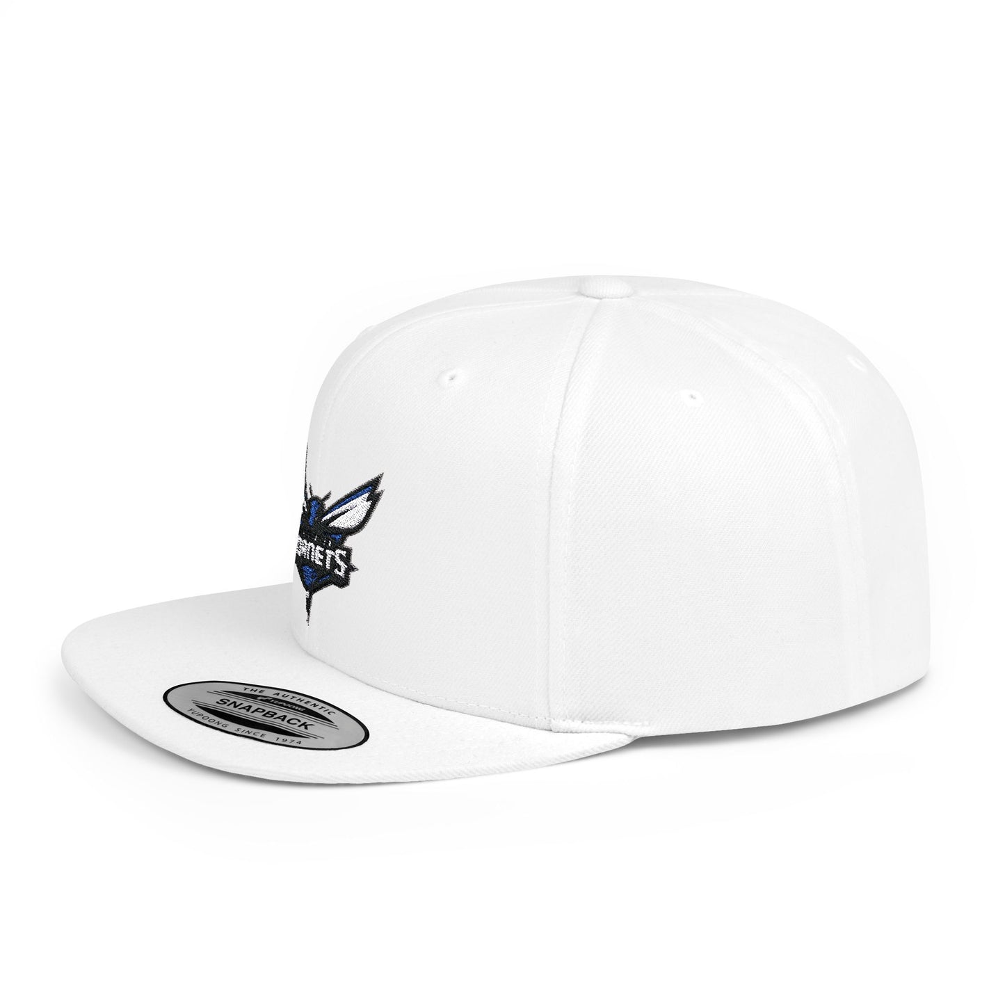 Charlotte  Hornets Flat Bill Snapback – Lightweight, Custom Fit, Premium Quality