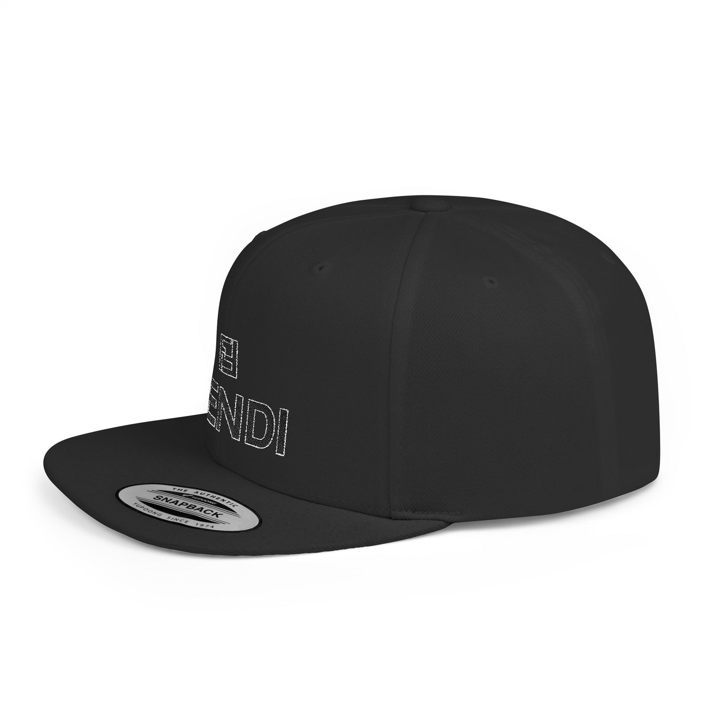 Fendi Flat Bill Snapback – Lightweight, Custom Fit, Premium Quality