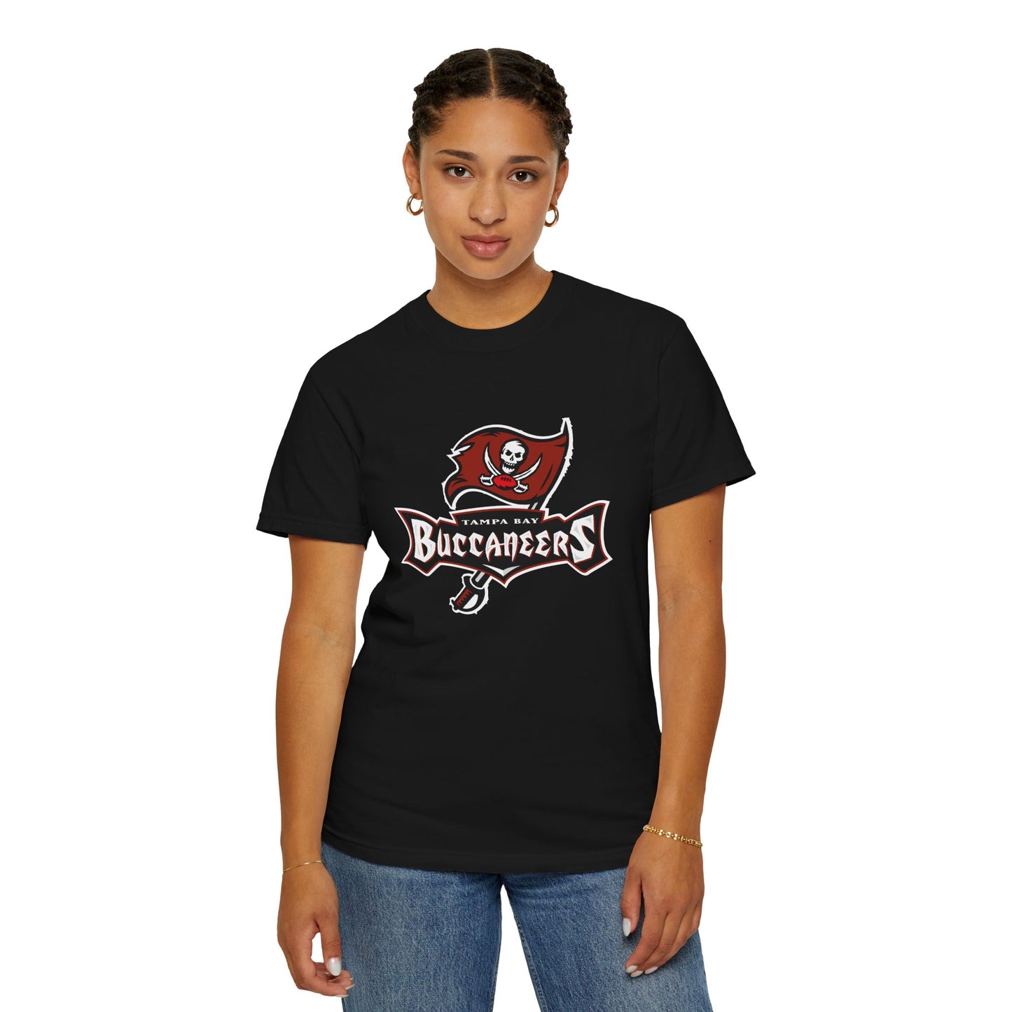 Tampa Bay Buccaneers Merchandise Garment-Dyed T-Shirt – Premium Cotton Tee for Customization