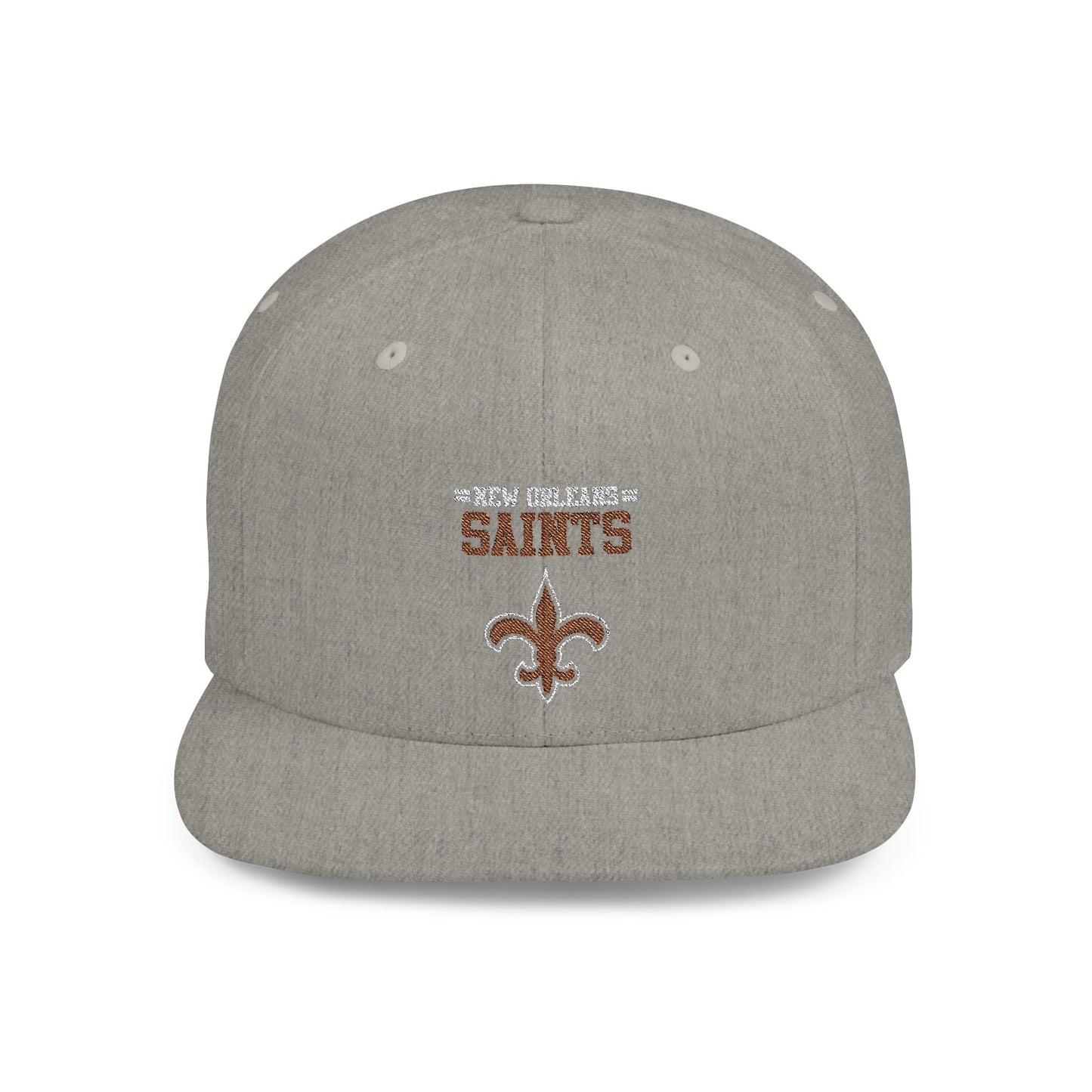 New Orleans Saints Who Dat Flat Bill Snapback – Lightweight, Custom Fit, Premium Quality