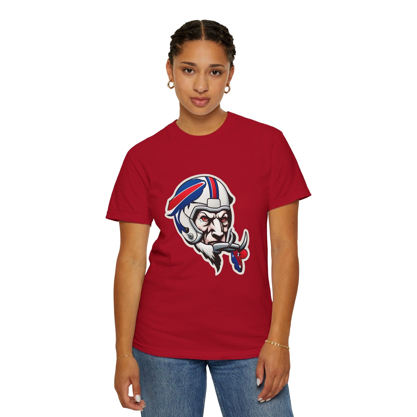 Buffalo Bills Football Season Garment-Dyed T-Shirt – Premium Cotton Tee for Customization