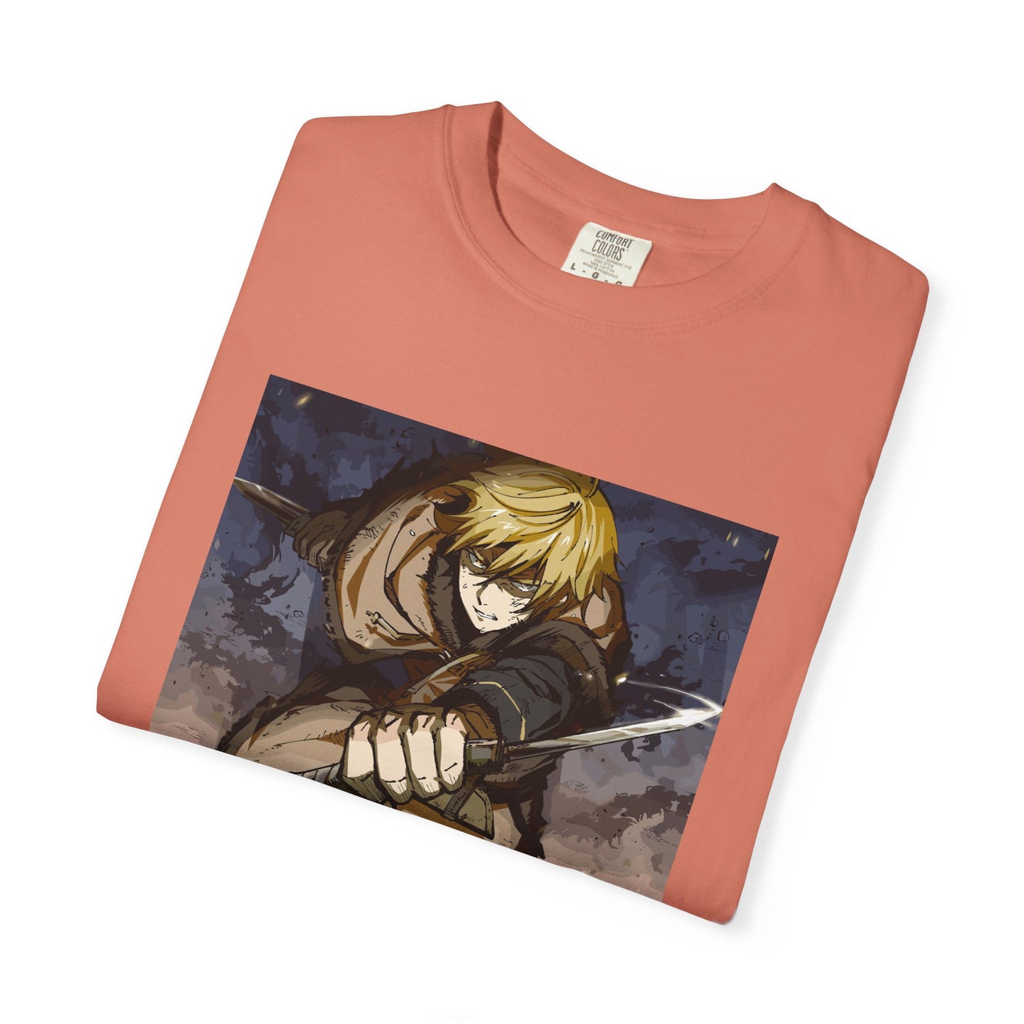 Vinland Saga Thorfinn 5K Garment-Dyed T-Shirt – Premium Cotton Tee