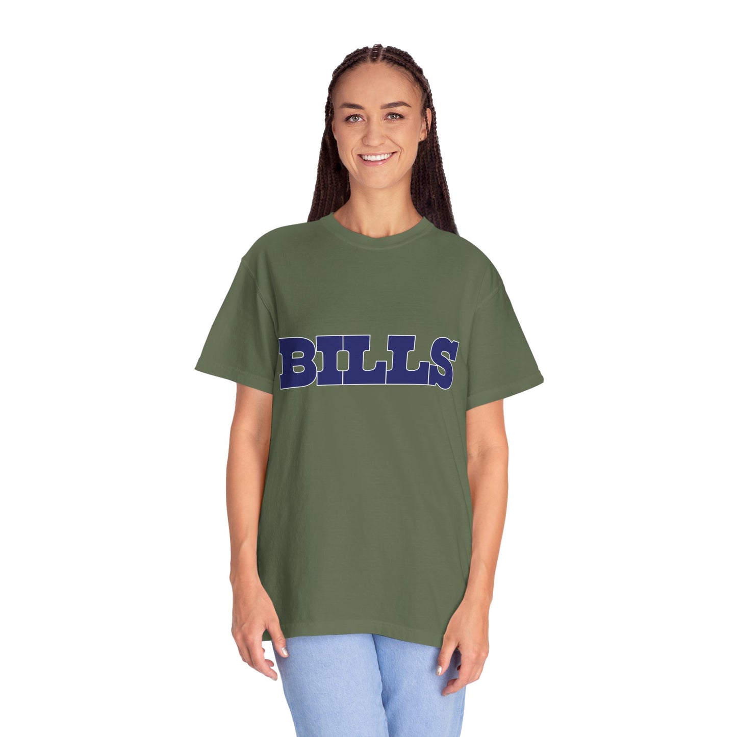 Buffalo Bills Garment-Dyed T-Shirt – Premium Cotton Tee for Customization