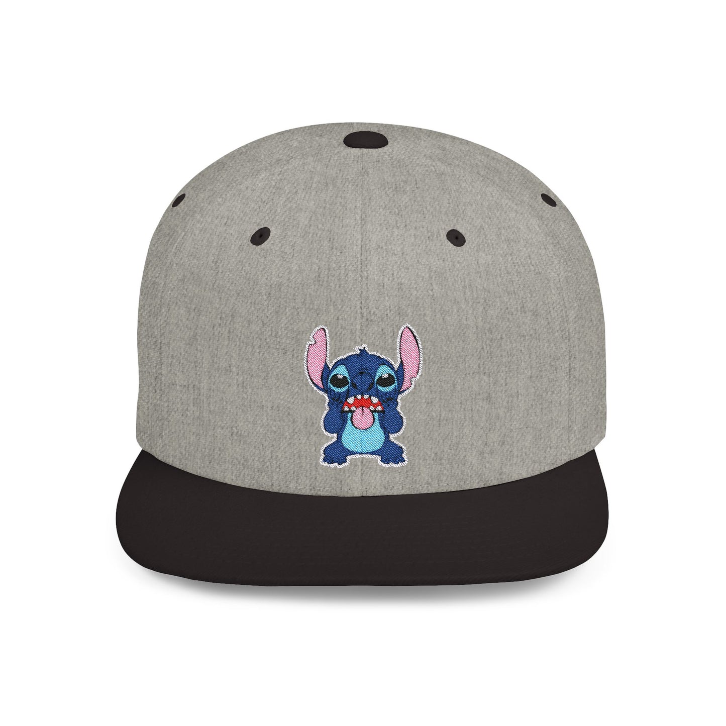 Disney Ugly Stitch Flat Bill Snapback – Lightweight, Custom Fit, Premium Quality