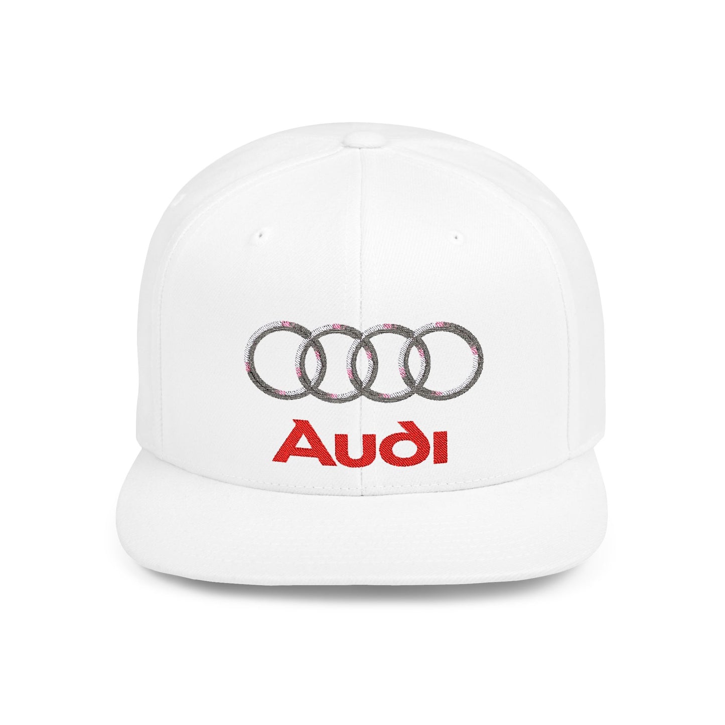 Audi Auto Flat Bill Snapback – Lightweight, Custom Fit, Premium Quality