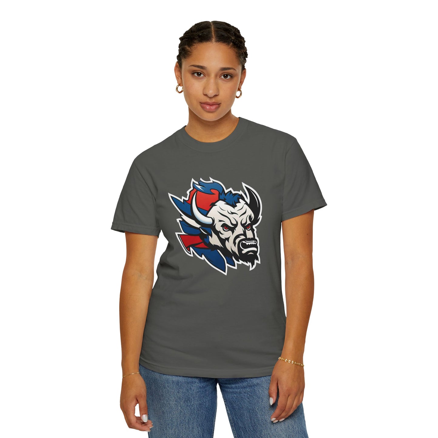 Buffalo Bills Football Family Garment-Dyed T-Shirt – Premium Cotton Tee for Customization