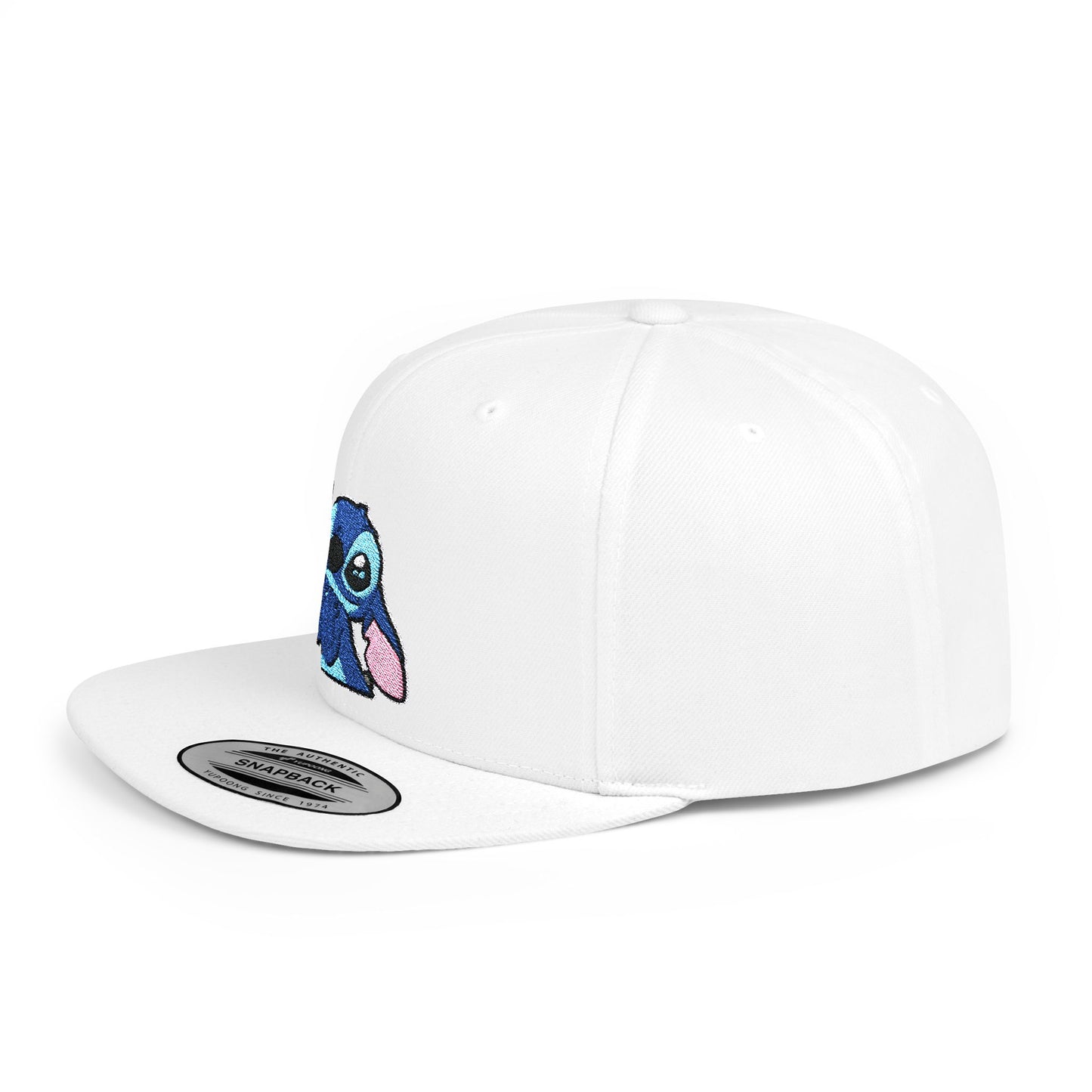 Lilo Stitch Flat Bill Snapback – Lightweight, Custom Fit, Premium Quality