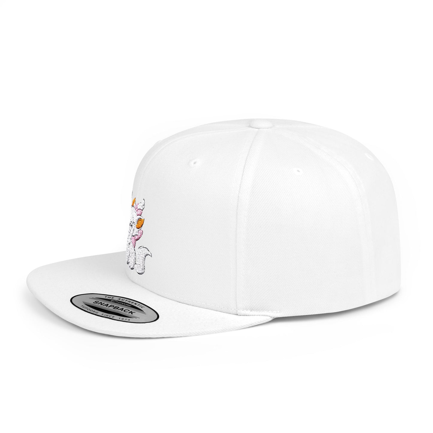 Marie The Cat Flat Bill Snapback – Lightweight, Custom Fit, Premium Quality