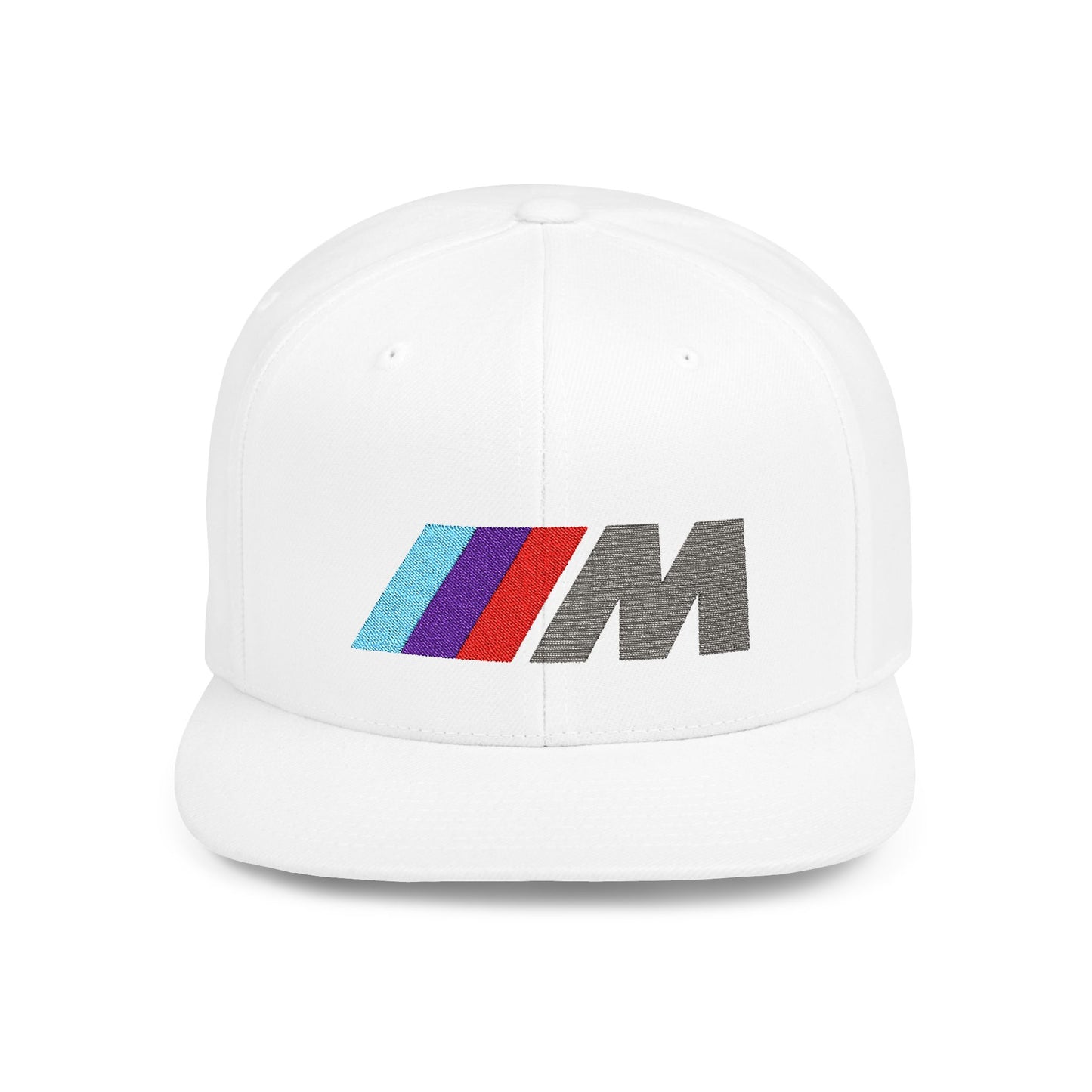 BMW Auto Fast Flat Bill Snapback – Lightweight, Custom Fit, Premium Quality