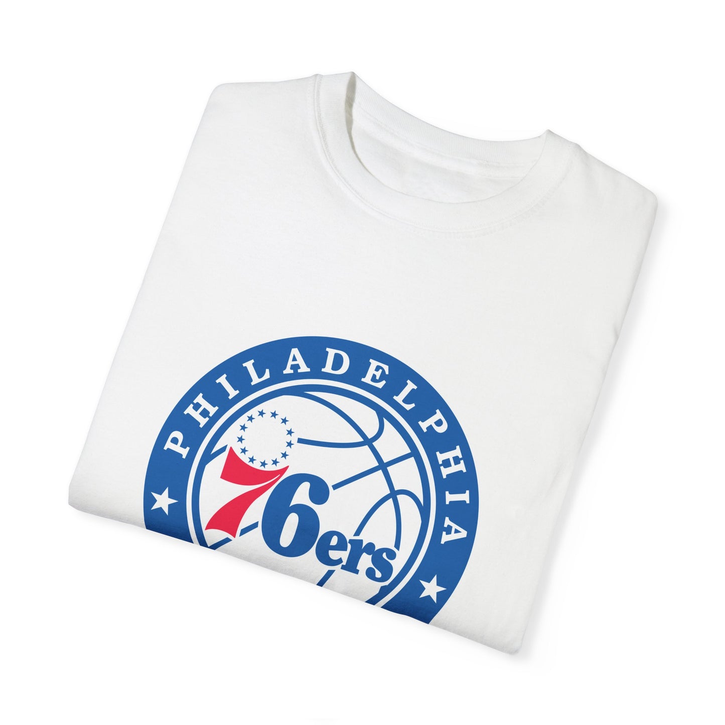 Philadelphia 76ers Basketball Life Garment-Dyed T-Shirt – Premium Cotton Tee for Customization