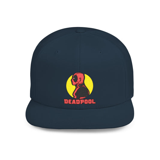 Marvel Dead Pool Flat Bill Snapback – Lightweight, Custom Fit, Premium Quality