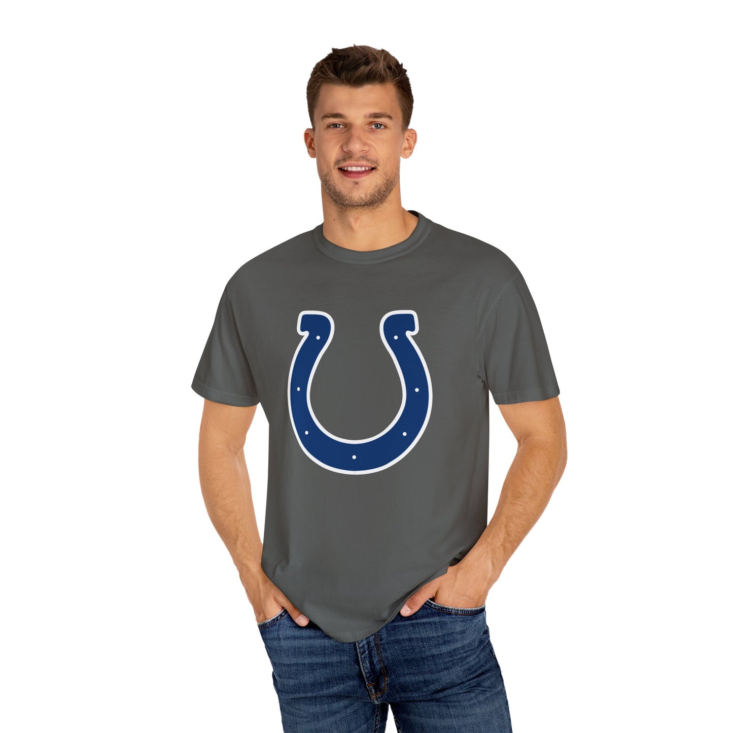 Indianapolis Colts Fan Gifts Garment-Dyed T-Shirt – Premium Cotton Tee for Customization