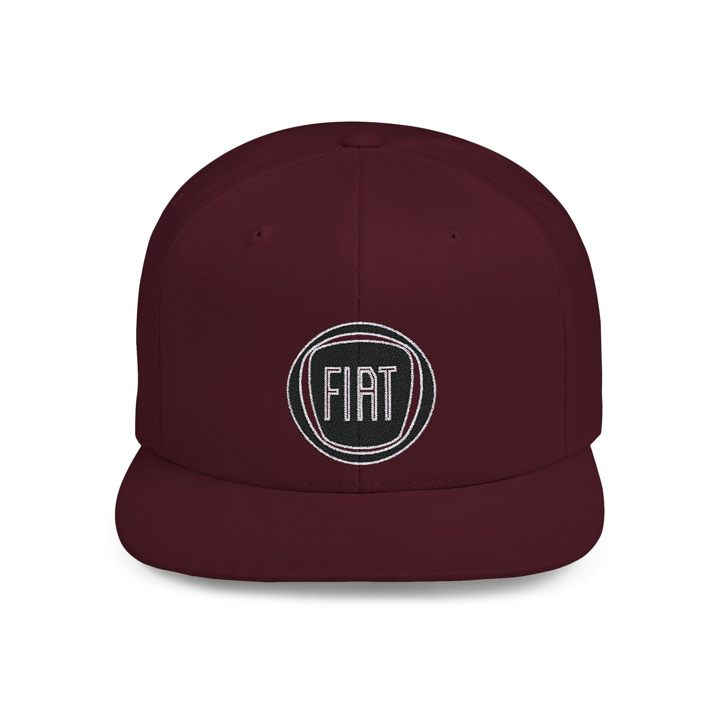 Fiat Flat Bill Snapback – Lightweight, Custom Fit, Premium Quality