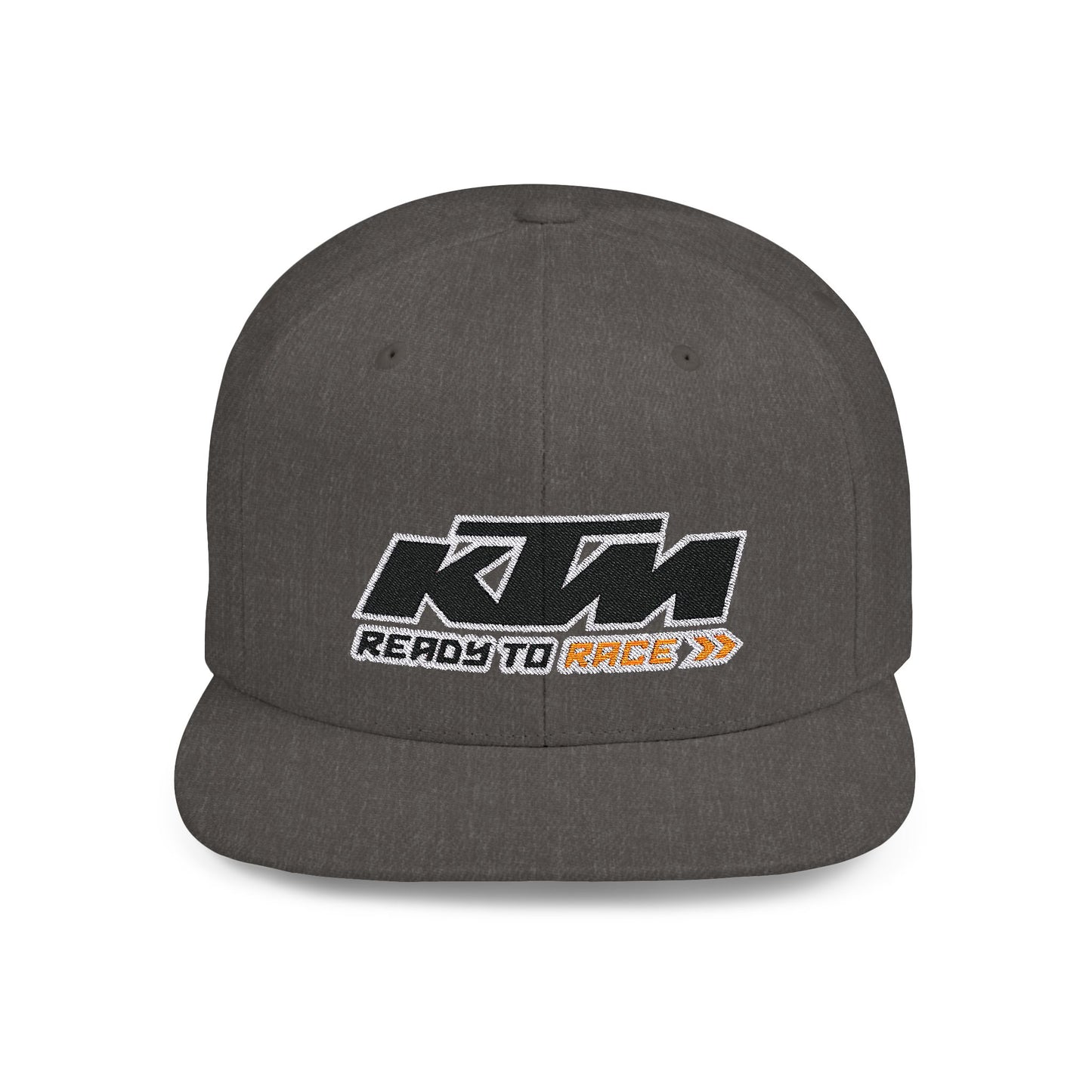 KTM Ready to Race Flat Bill Snapback – Lightweight, Custom Fit, Premium Quality