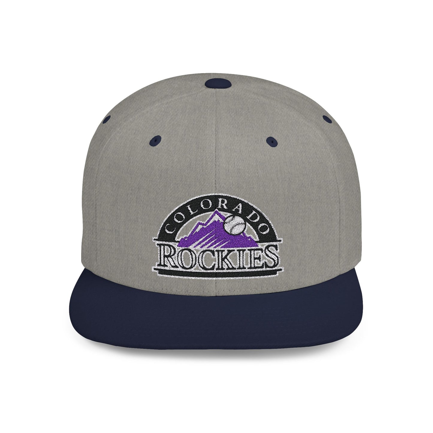 Colorado Rockies Flat Bill Snapback – Lightweight, Custom Fit, Premium Quality