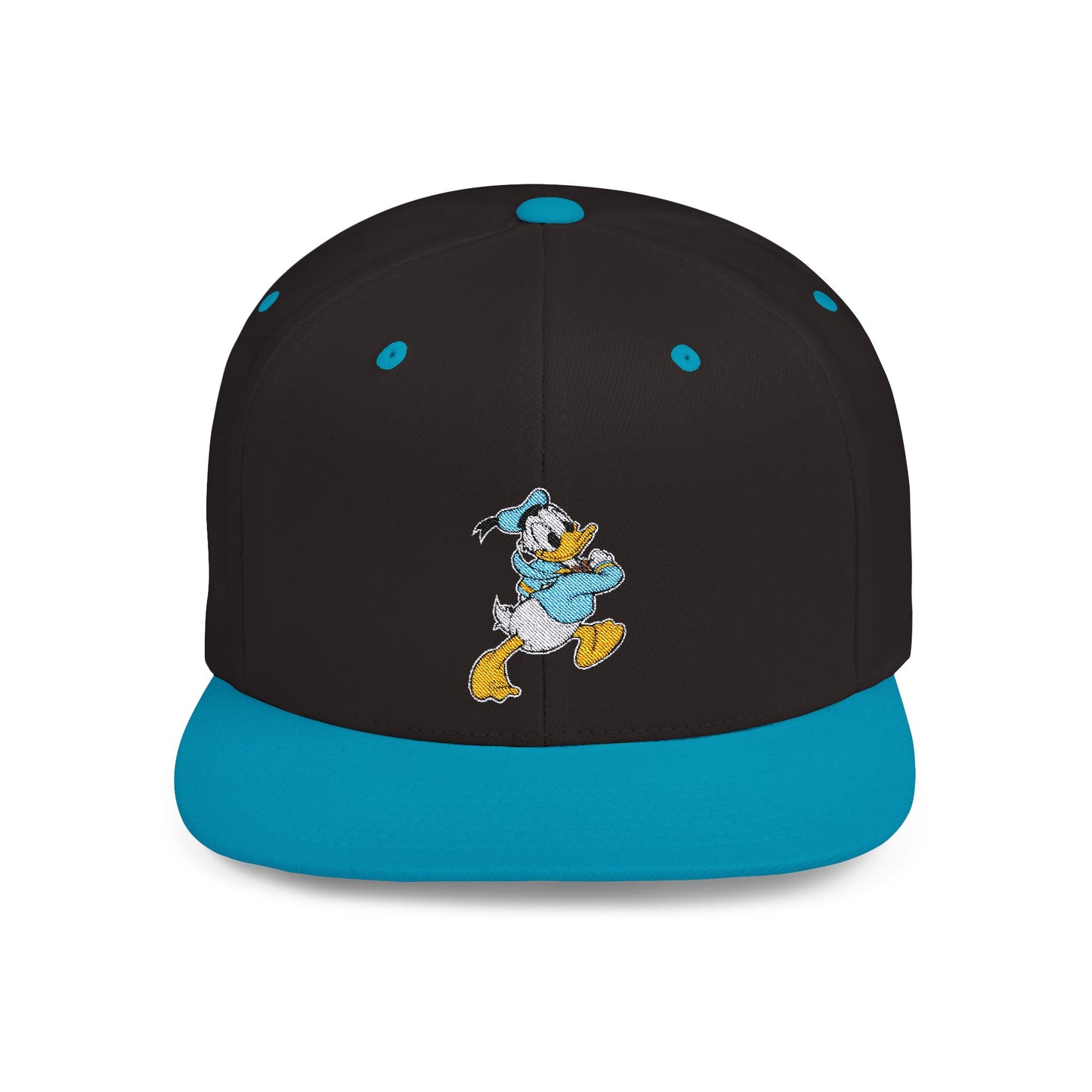 Donal Duck Classic Flat Bill Snapback – Lightweight, Custom Fit, Premium Quality