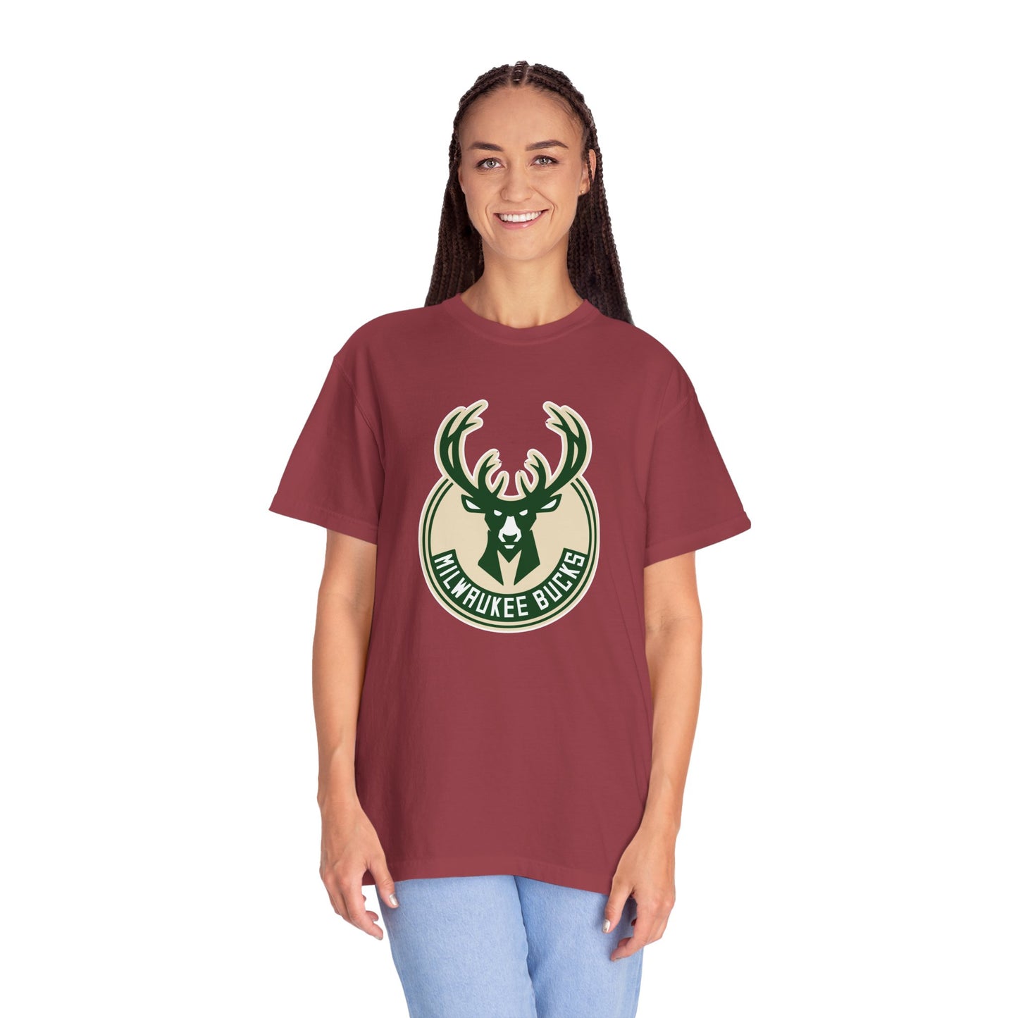 Milwaukee Bucks Play To Win Garment-Dyed T-Shirt – Premium Cotton Tee for Customization