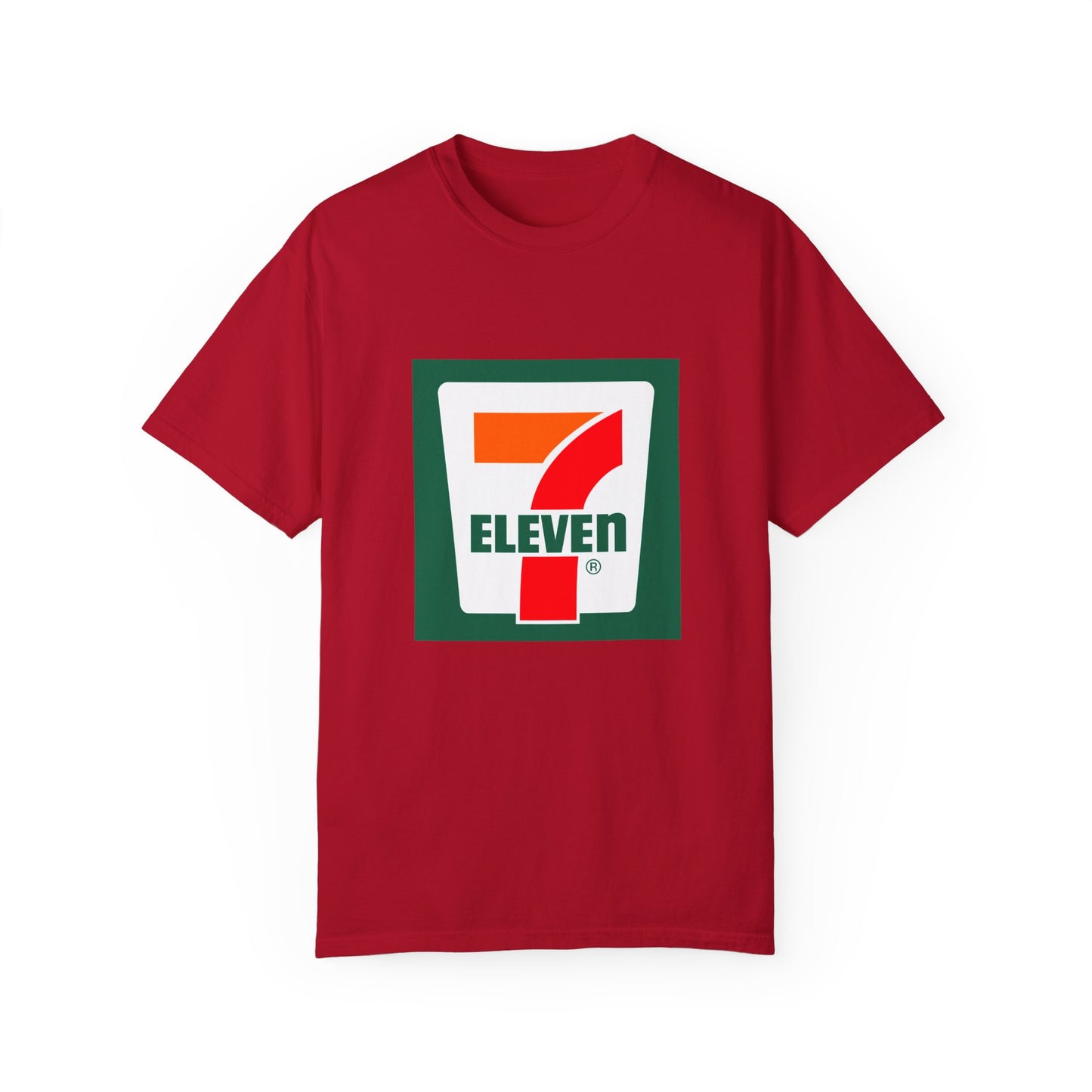 7 Eleven Garment-Dyed T-Shirt – Premium Cotton Tee for Customization