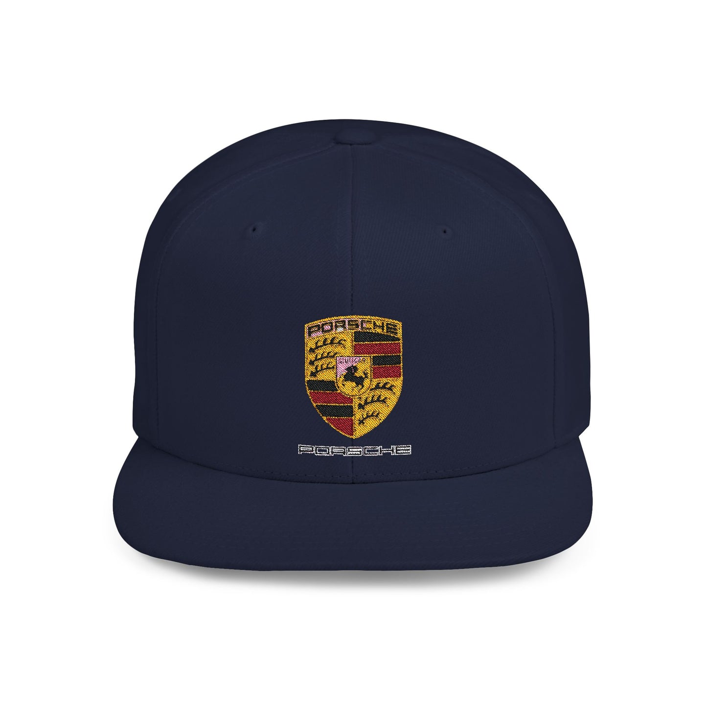 Porsche Flat Bill Snapback – Lightweight, Custom Fit, Premium Quality