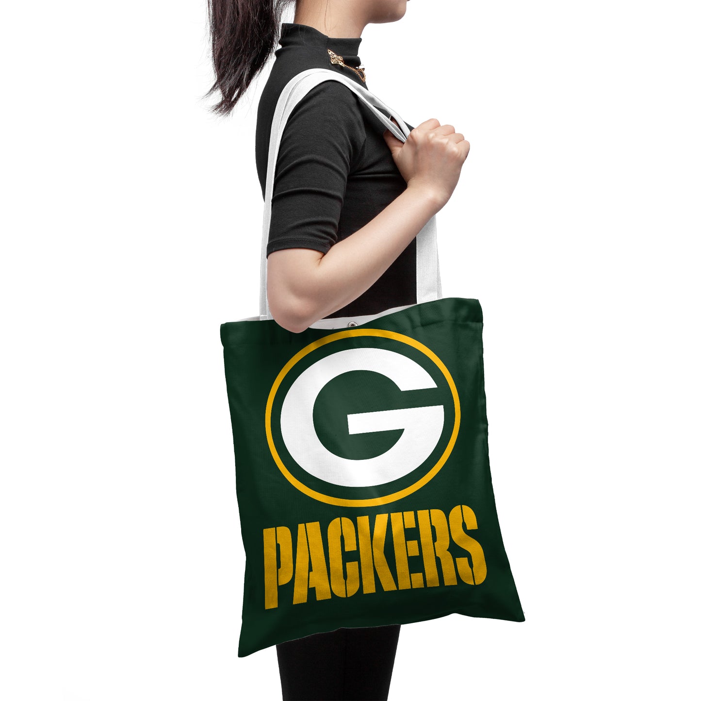 Green Bay Packers NFL Fans Polyester Canvas Tote Bag – Durable and Stylish