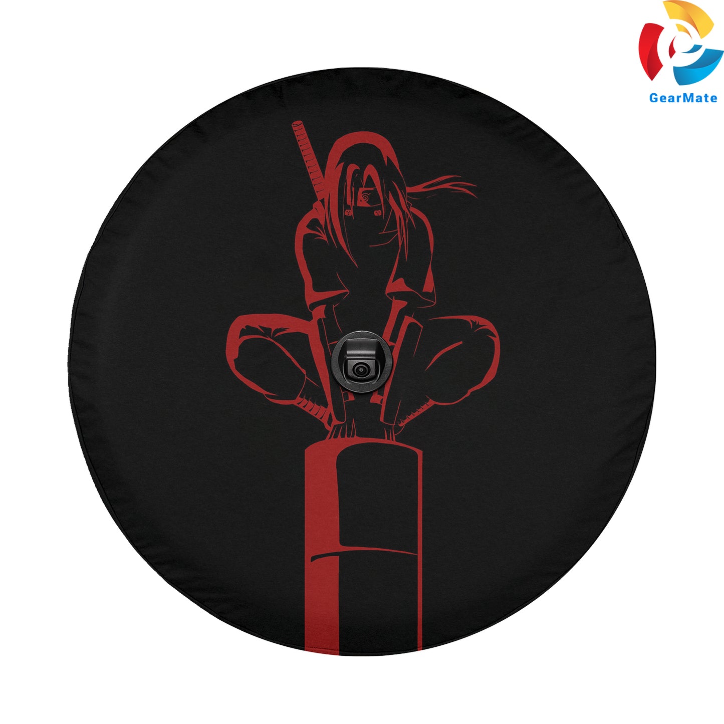 Itachi Uchiha Iconic Spare Tire Cover – Premium Waterproof UV Resistant Protector