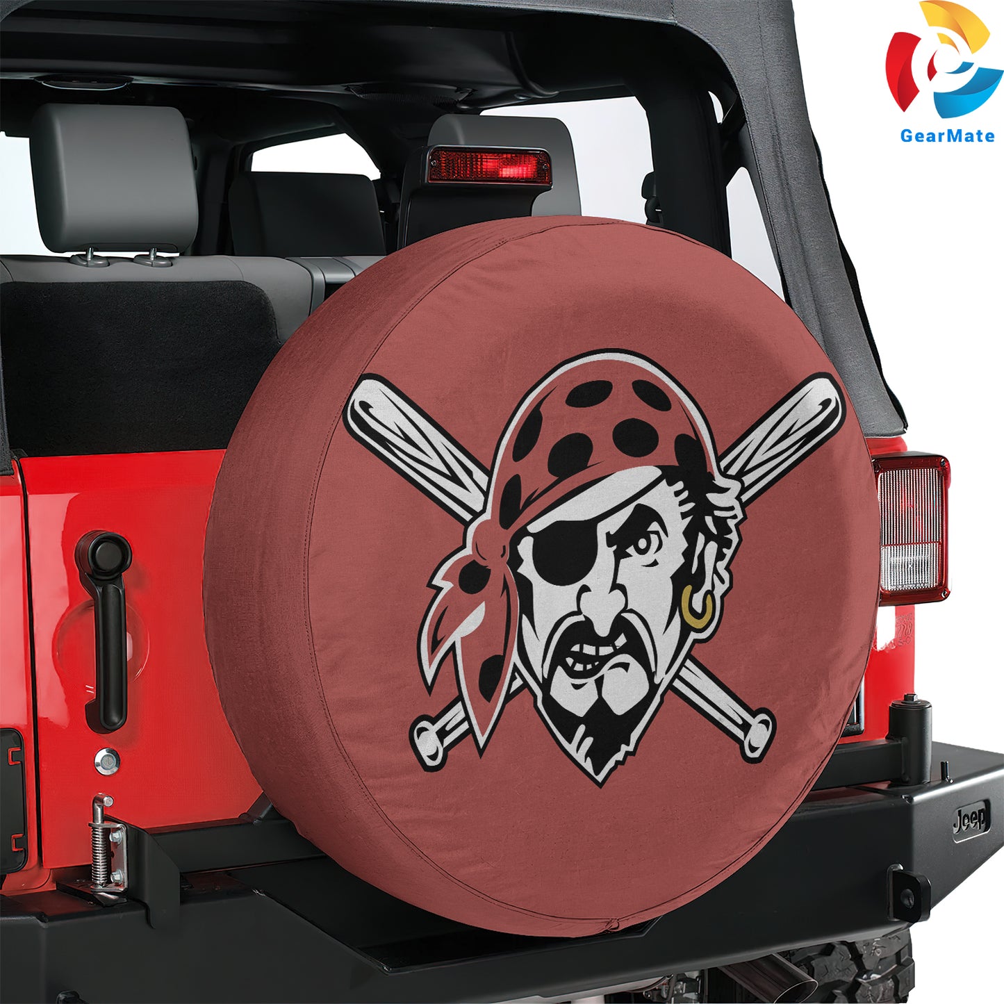 Pittsburgh Pirates MLB Season Spare Tire Cover – Premium Waterproof UV-Resistant Protector