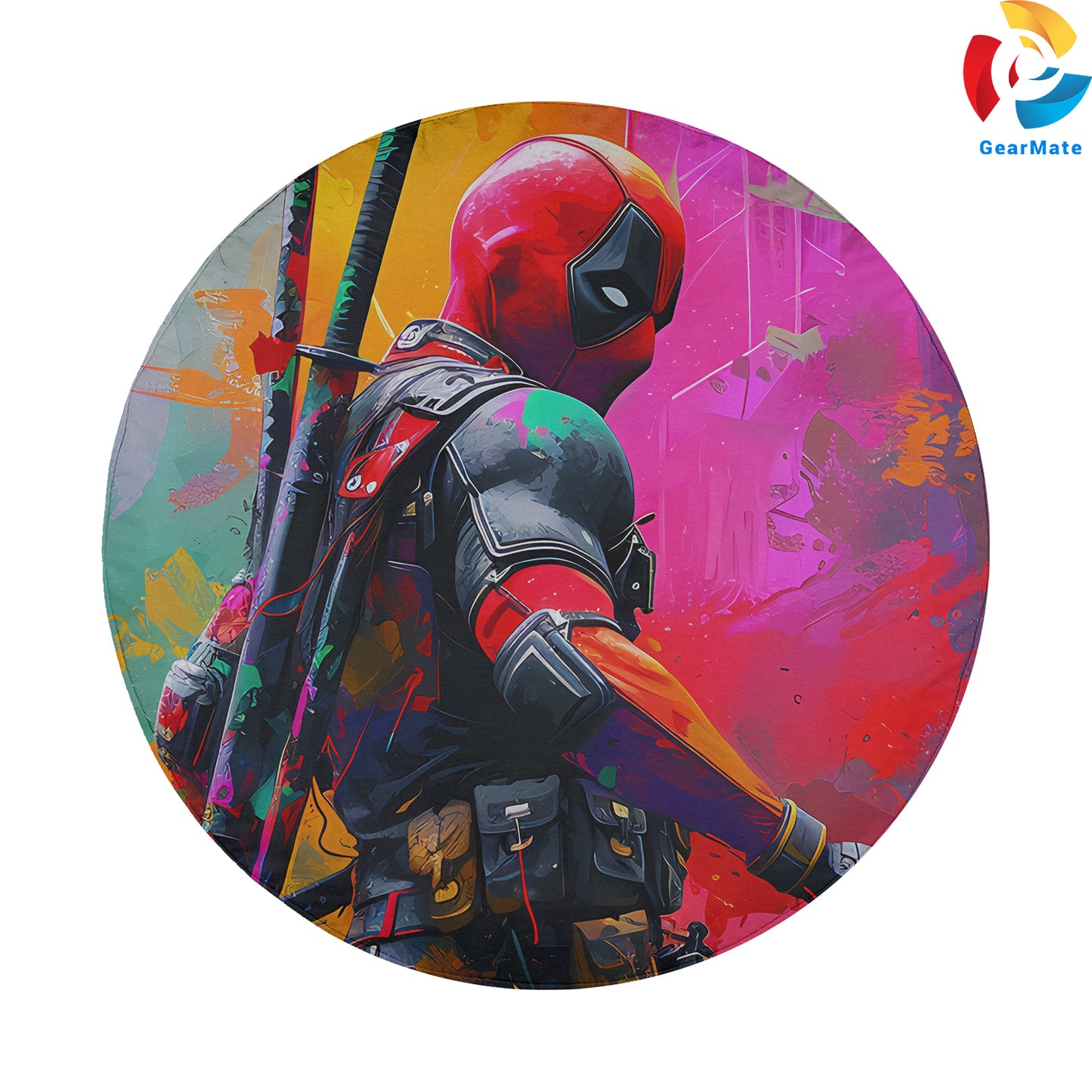 Marvel Deadpool Spare Tire Cover – Premium Waterproof UV Resistant Protector