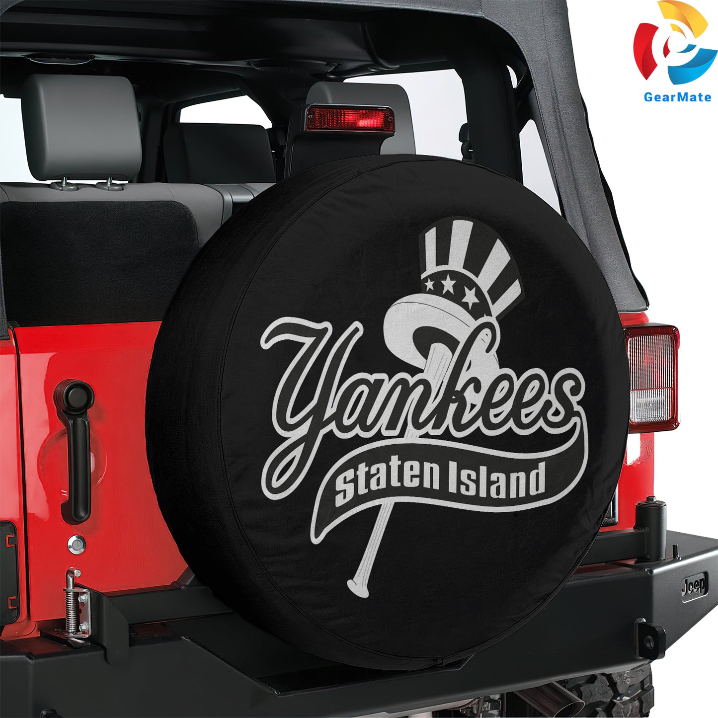 New York Yankees MLB Season Spare Tire Cover – Premium Waterproof UV-Resistant Protector