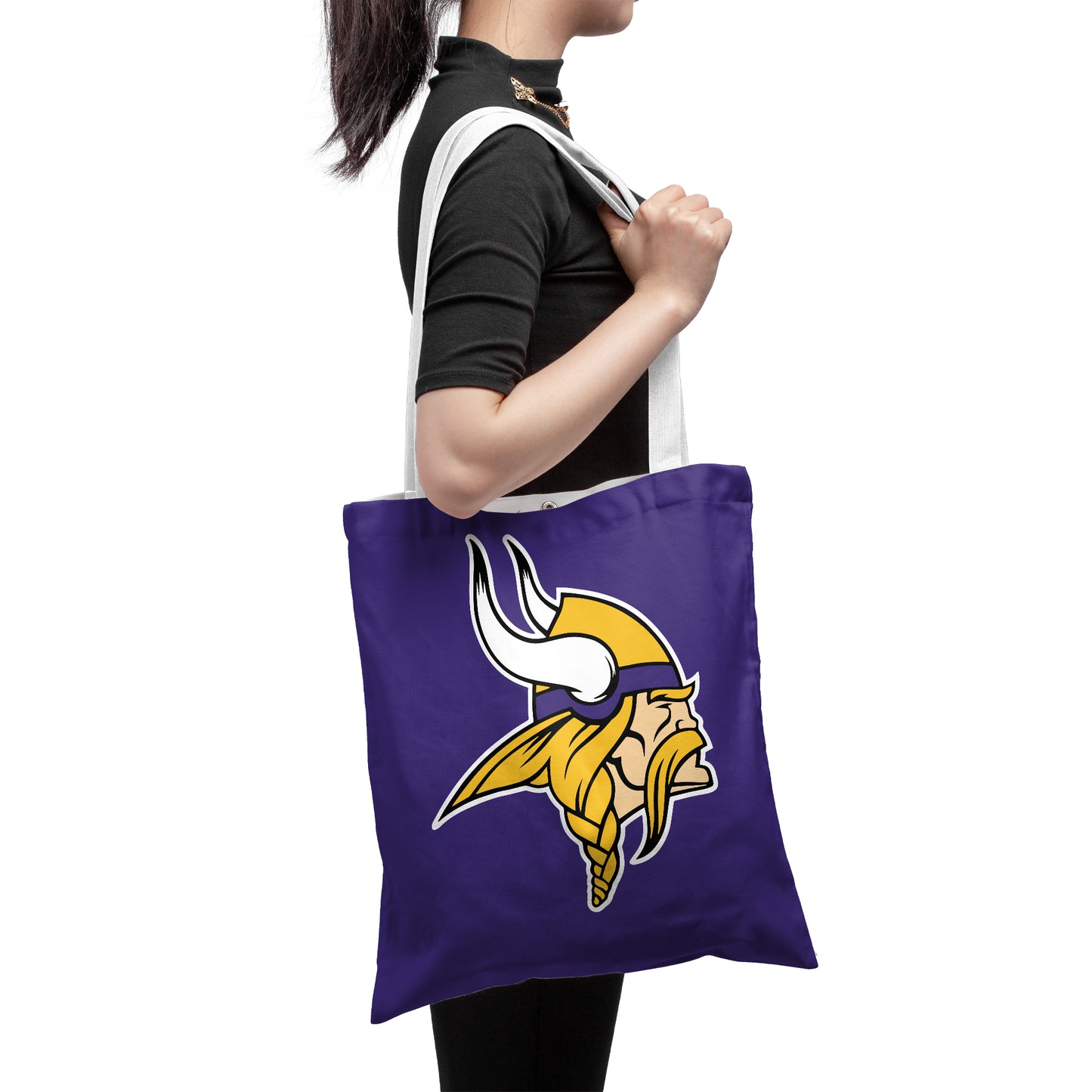 Minnesota Vikings NFL Polyester Canvas Tote Bag – Durable and Stylish