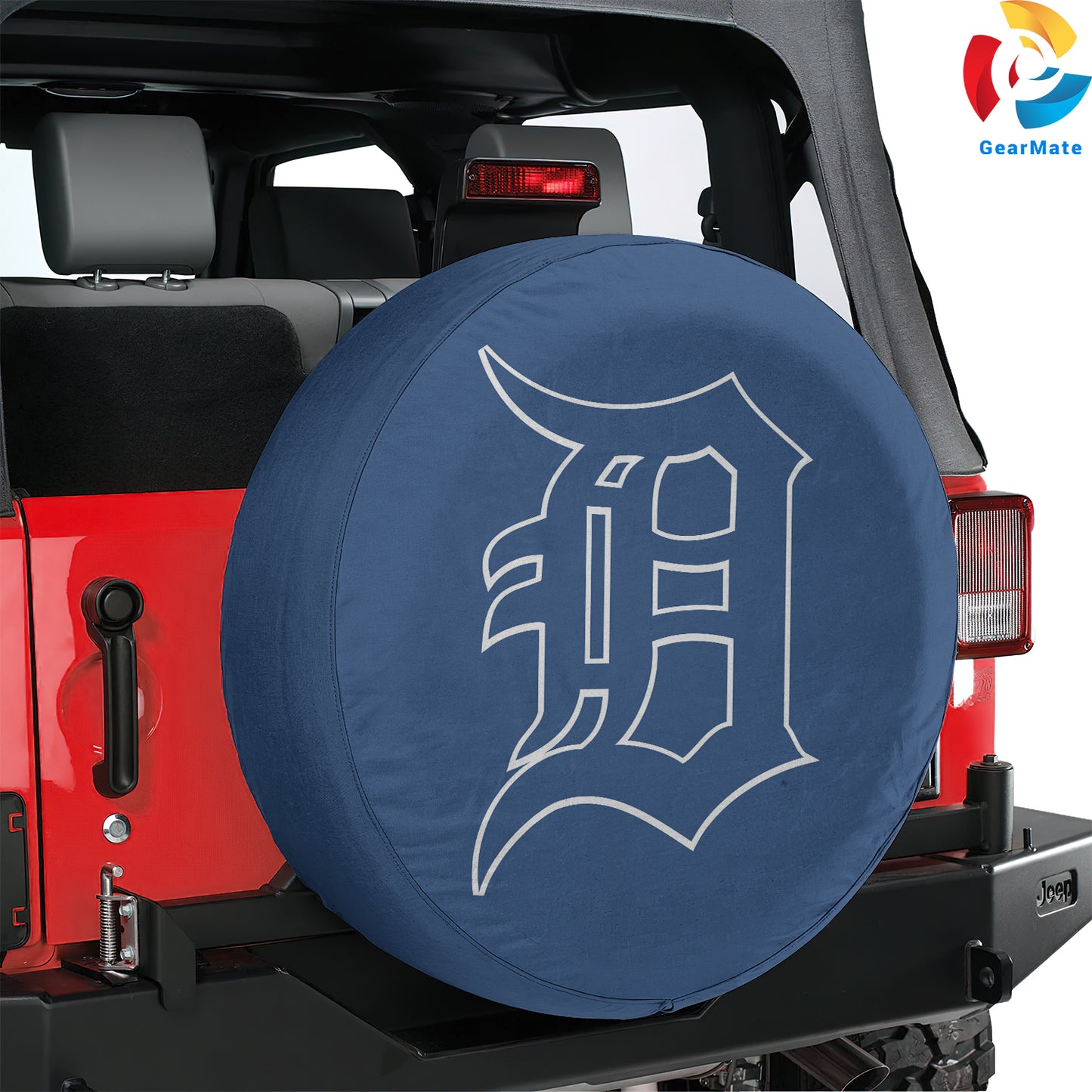 Detroit Tigers MLB Season Spare Tire Cover – Premium Waterproof UV-Resistant Protector