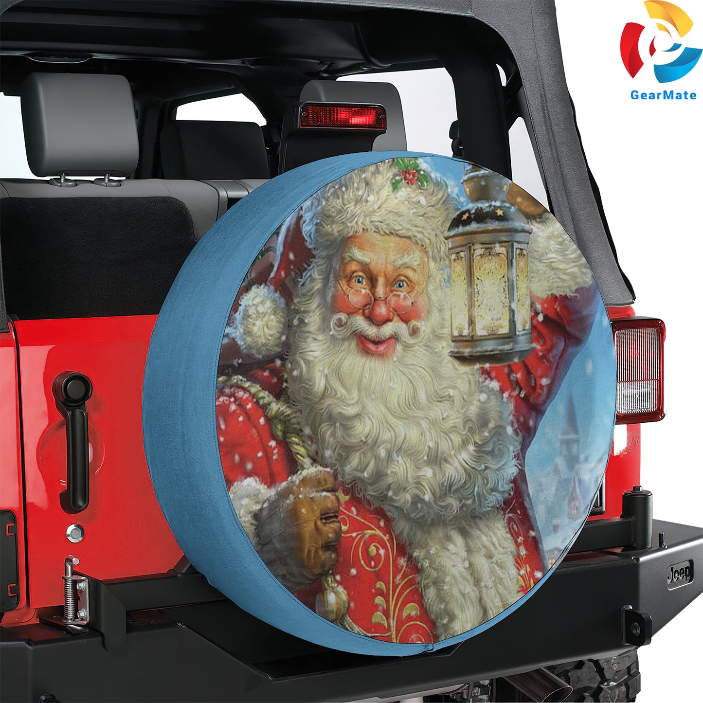 Merry Christmas 2024 Christmas Magic Spare Tire Cover – Premium Waterproof UV Resistant Protector