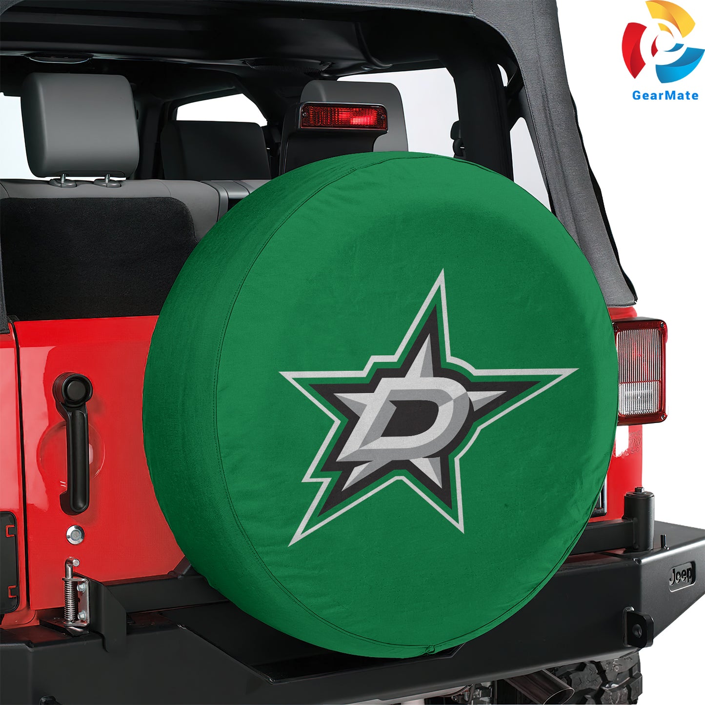 Dallas Stars NHL Hockey Season Spare Tire Cover – Premium Waterproof UV-Resistant Protector