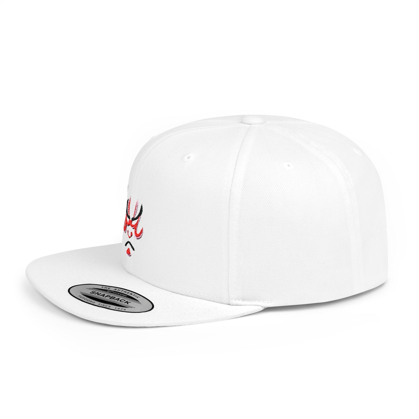 Kumadori Kabuki Flat Bill Snapback – Lightweight, Custom Fit, Premium Quality